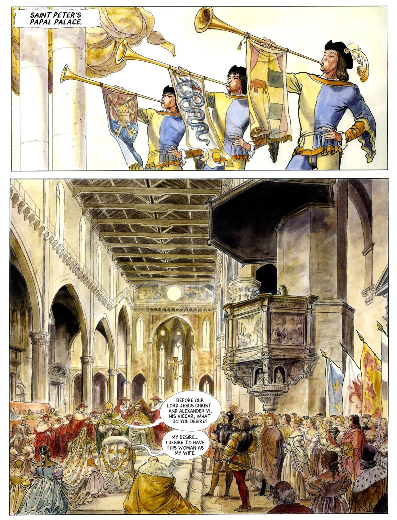 [Alejandro Jodorowsky & Milo Manara] Borgia #2 - The Power and The Incest