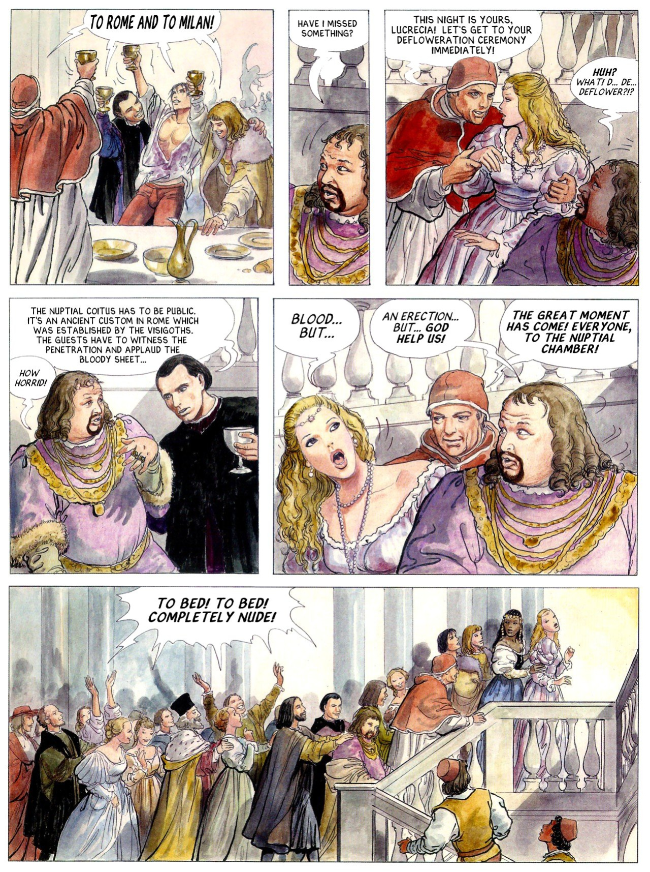[Alejandro Jodorowsky & Milo Manara] Borgia #2 - The Power and The Incest