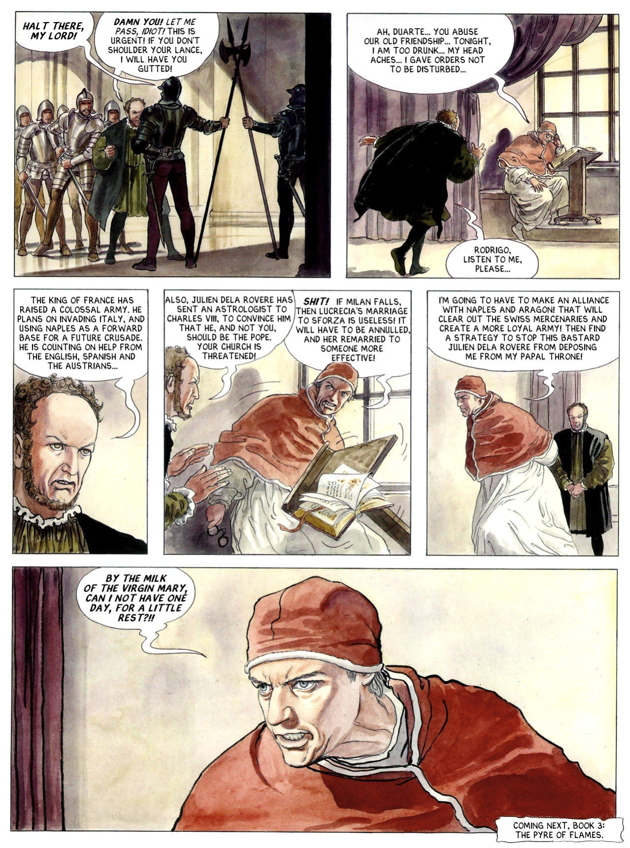[Alejandro Jodorowsky & Milo Manara] Borgia #2 - The Power and The Incest