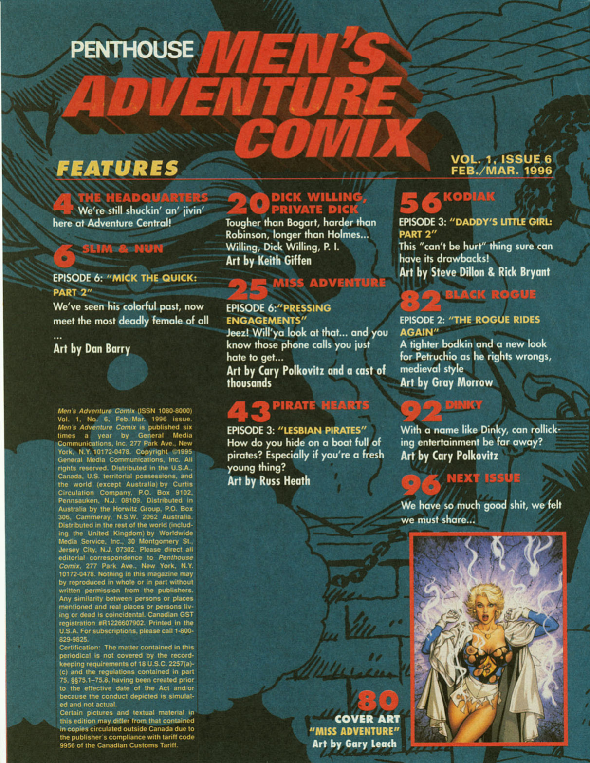 Penthouse Mens Adventure Comix #6