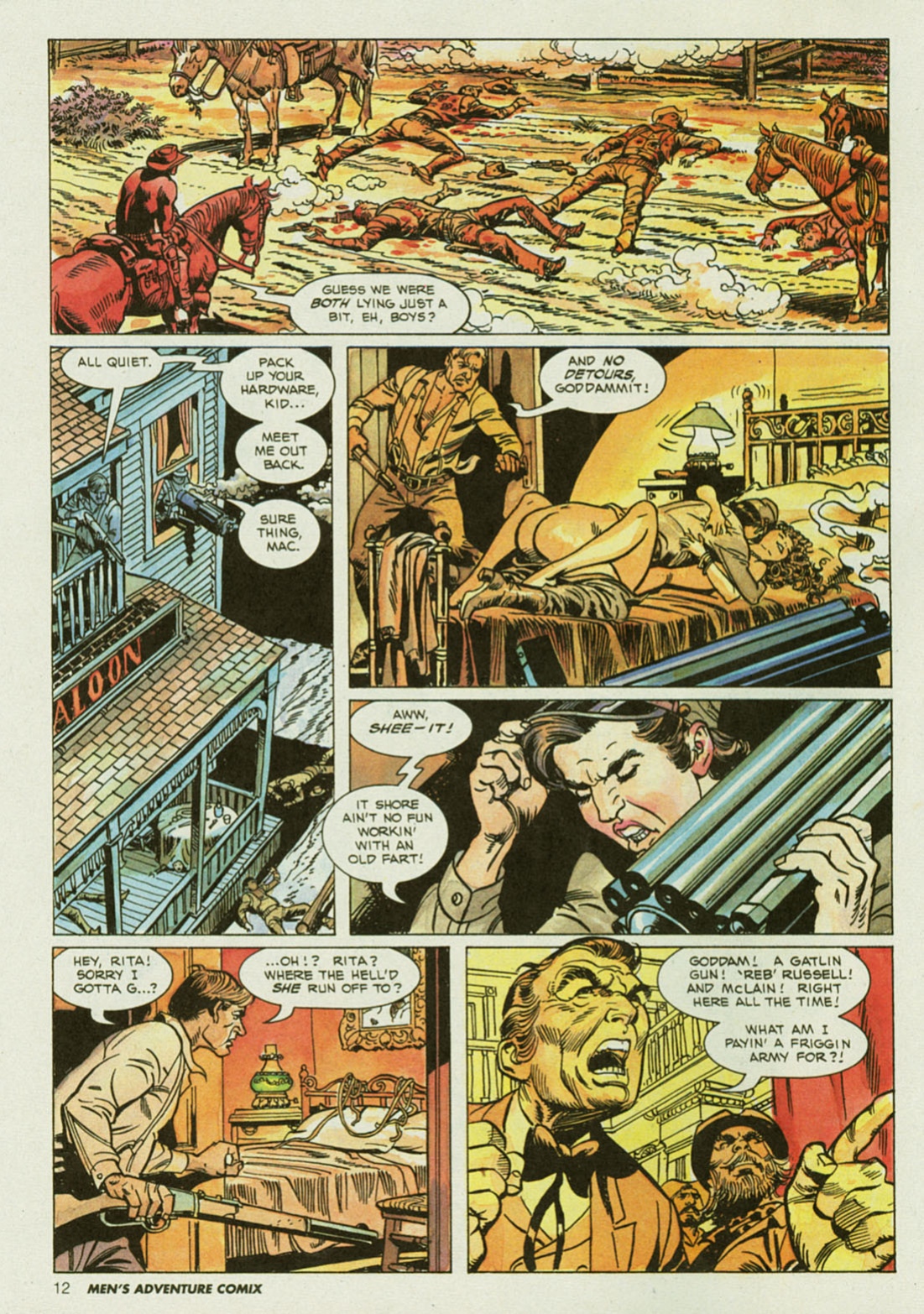 Penthouse Mens Adventure Comix #6