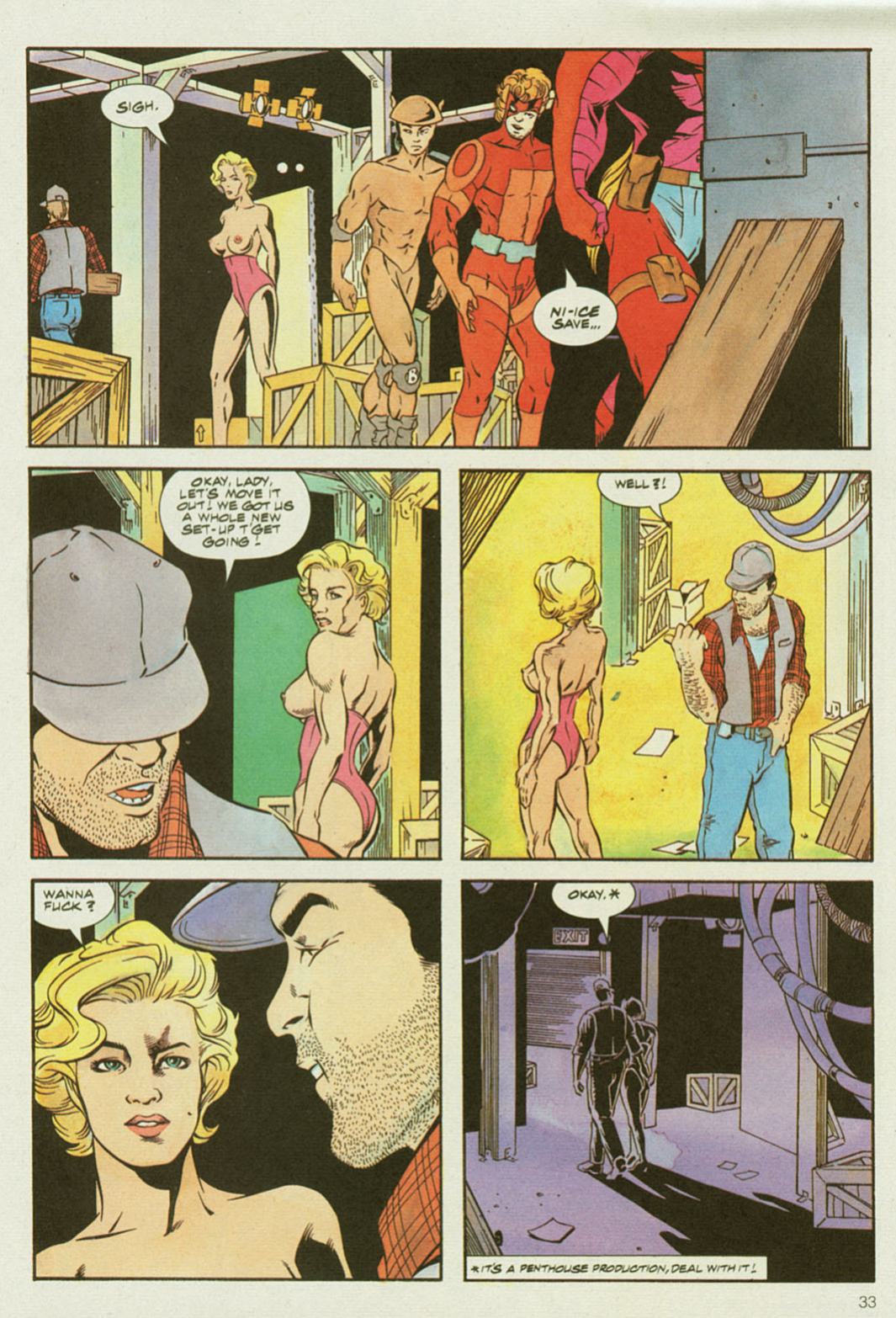 Penthouse Mens Adventure Comix #6