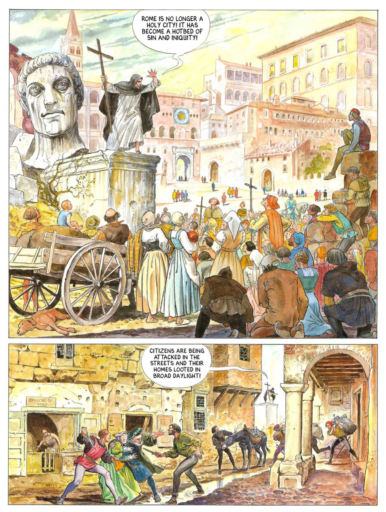 [Alejandro Jodorowsky & Milo Manara] Borgia - Blood for the Pope