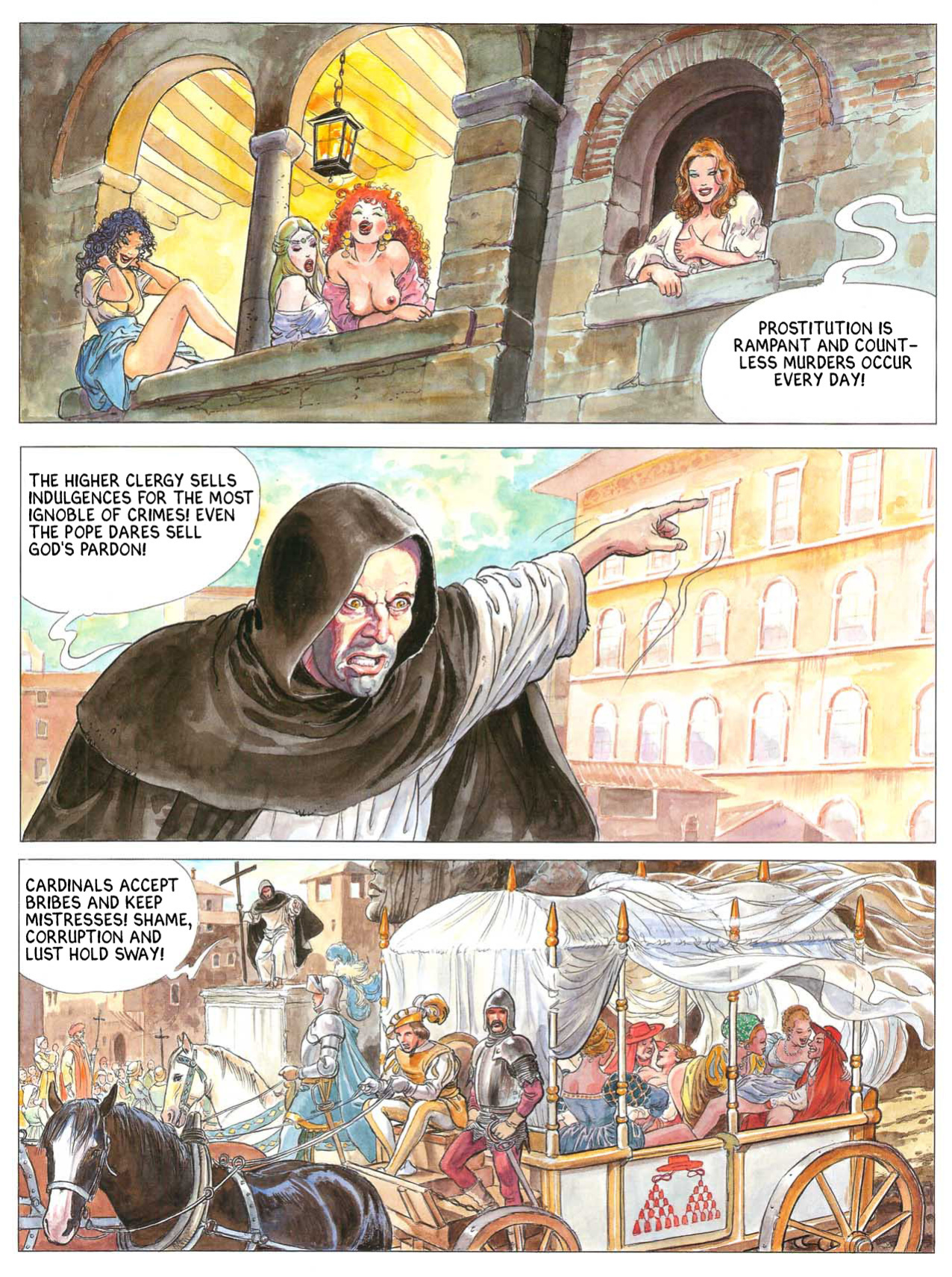 [Alejandro Jodorowsky & Milo Manara] Borgia - Blood for the Pope