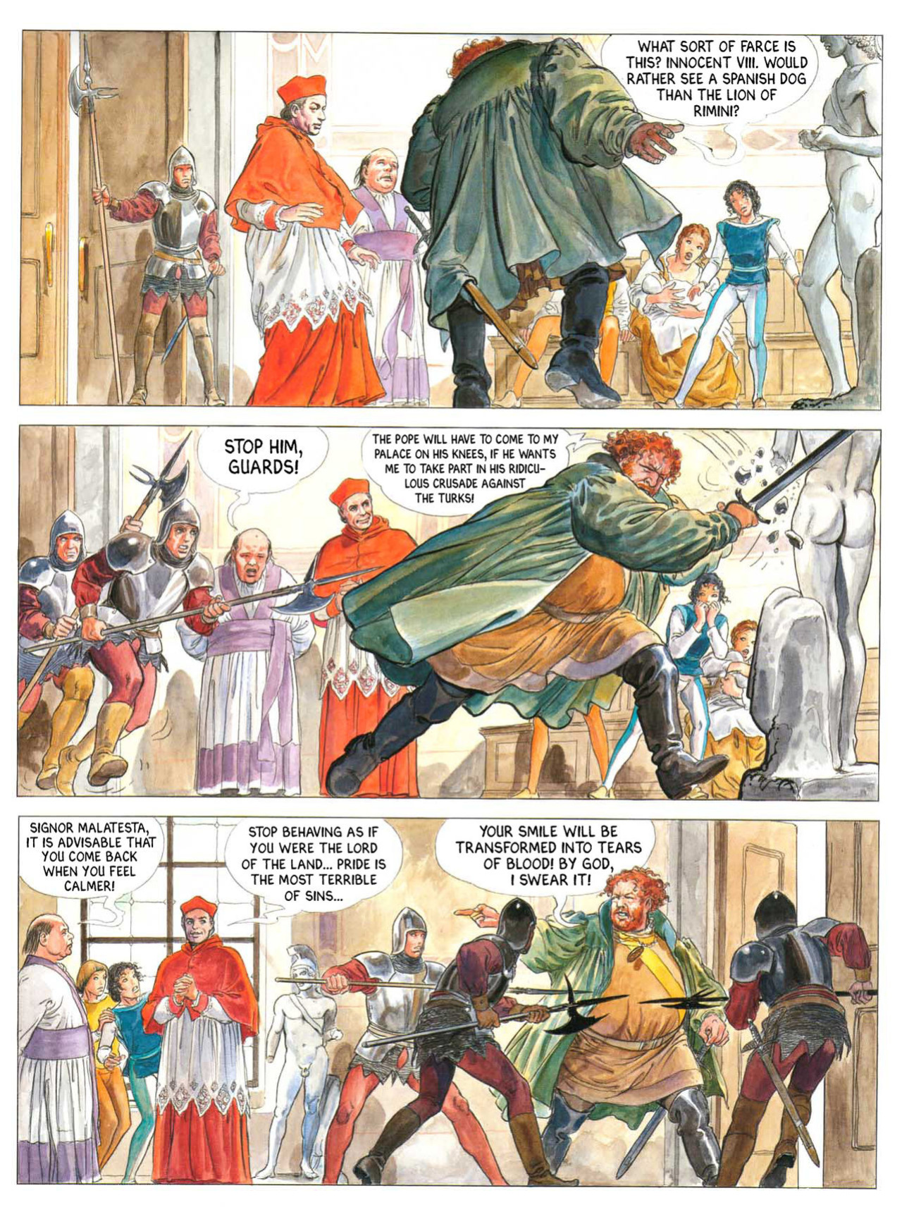 [Alejandro Jodorowsky & Milo Manara] Borgia - Blood for the Pope