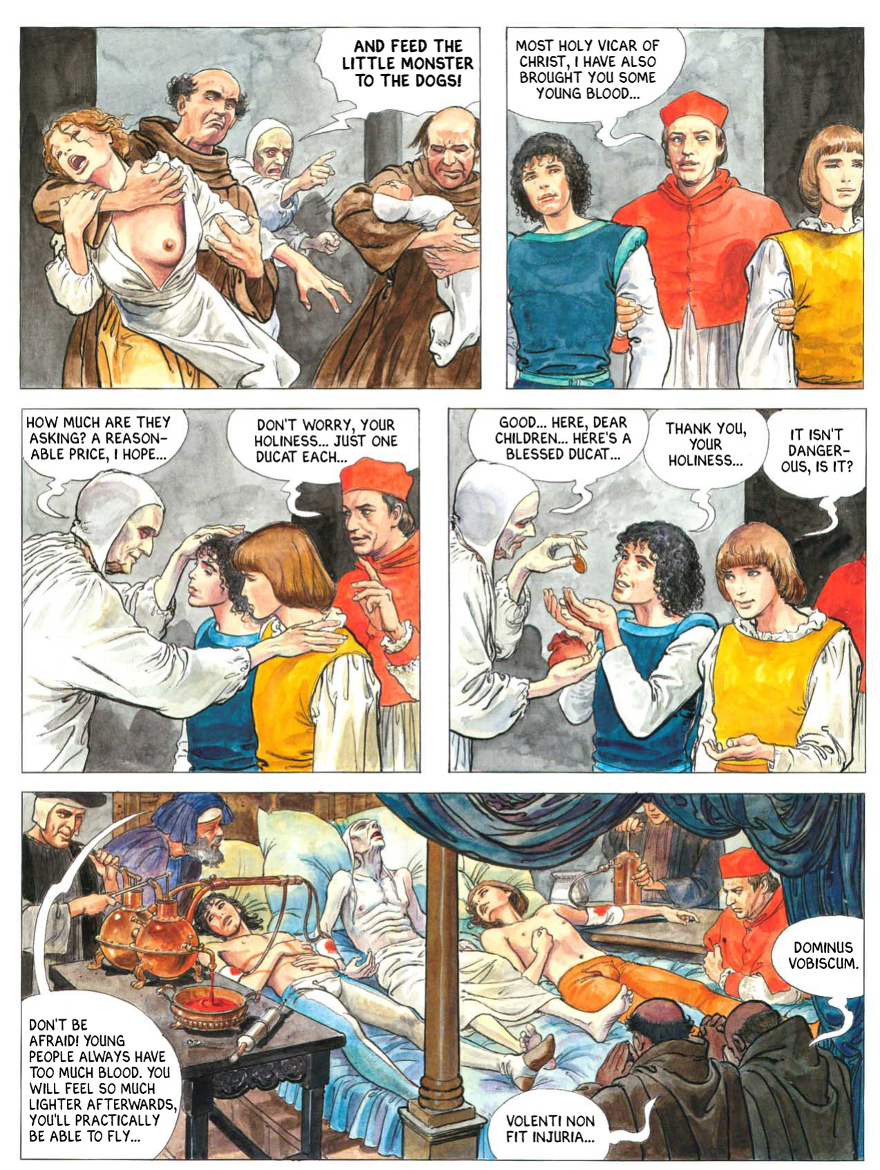 [Alejandro Jodorowsky & Milo Manara] Borgia - Blood for the Pope