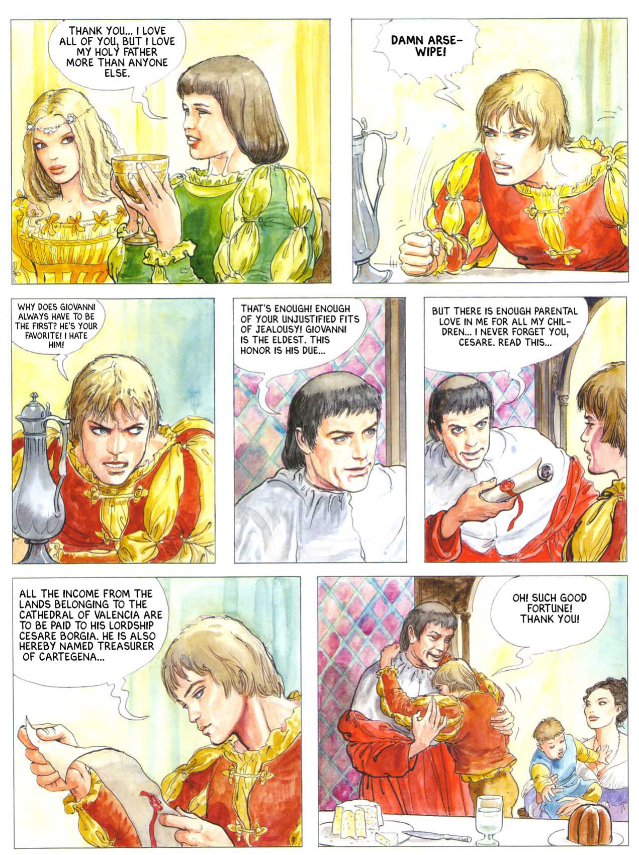 [Alejandro Jodorowsky & Milo Manara] Borgia - Blood for the Pope