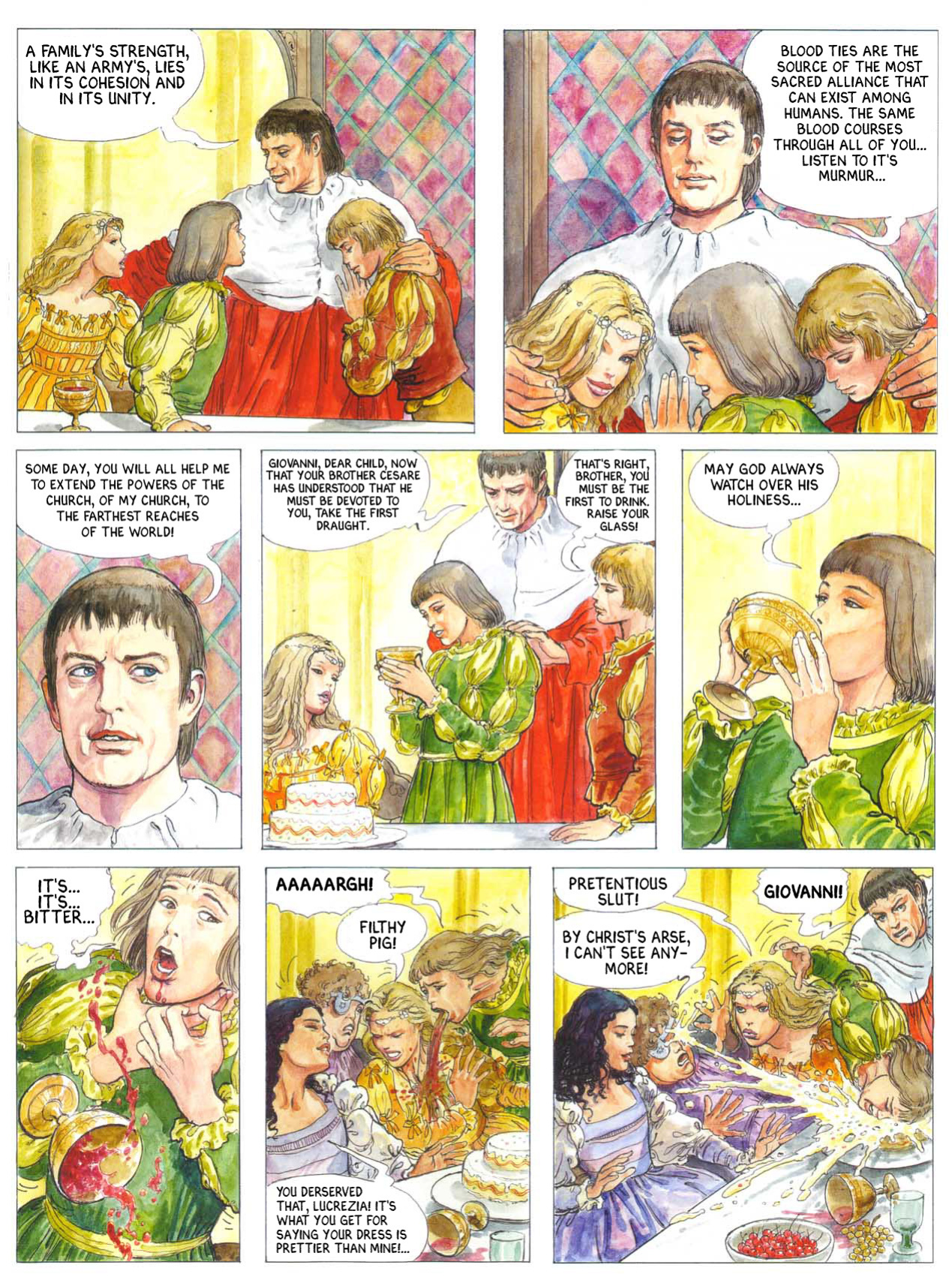 [Alejandro Jodorowsky & Milo Manara] Borgia - Blood for the Pope