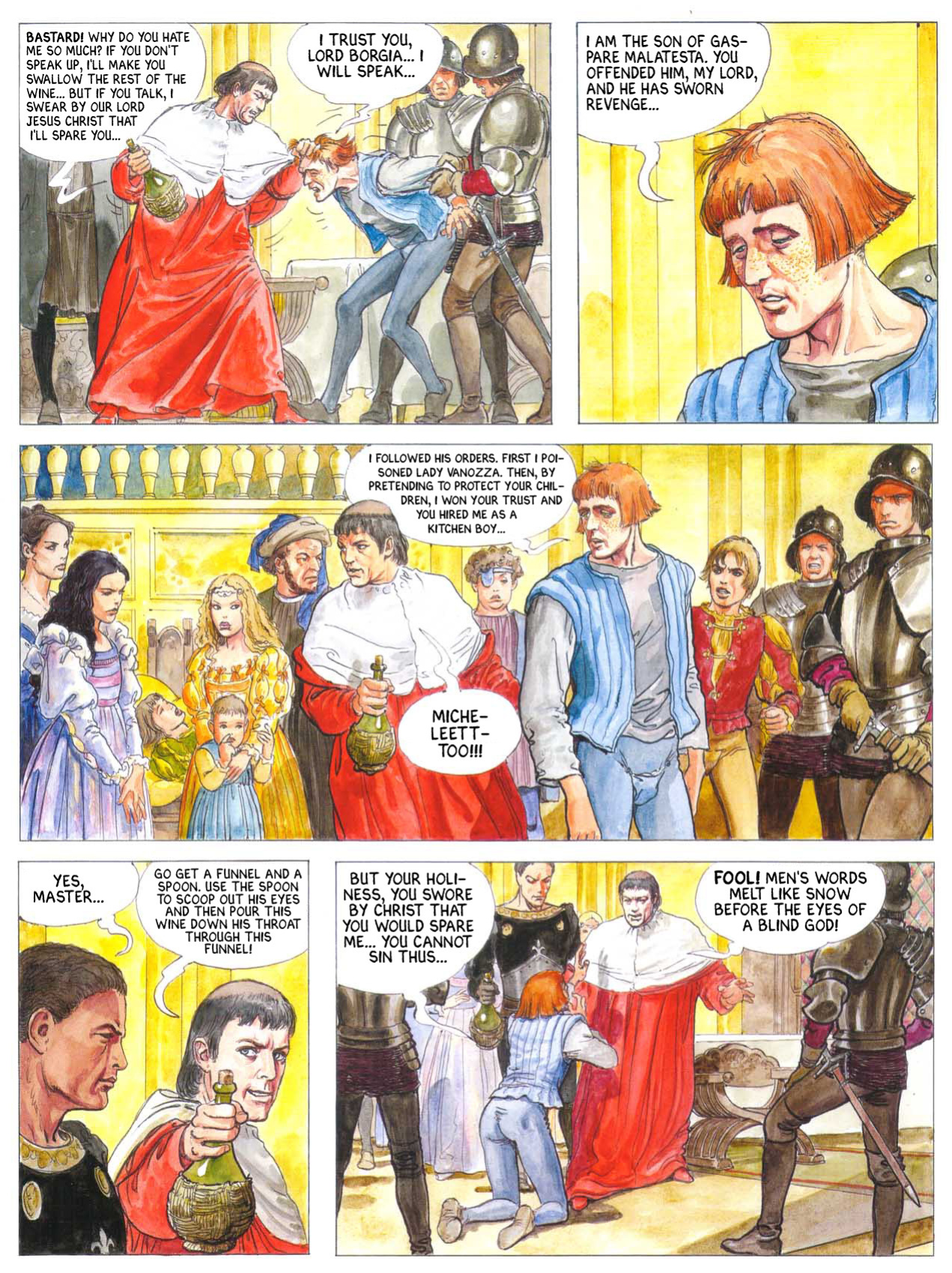 [Alejandro Jodorowsky & Milo Manara] Borgia - Blood for the Pope