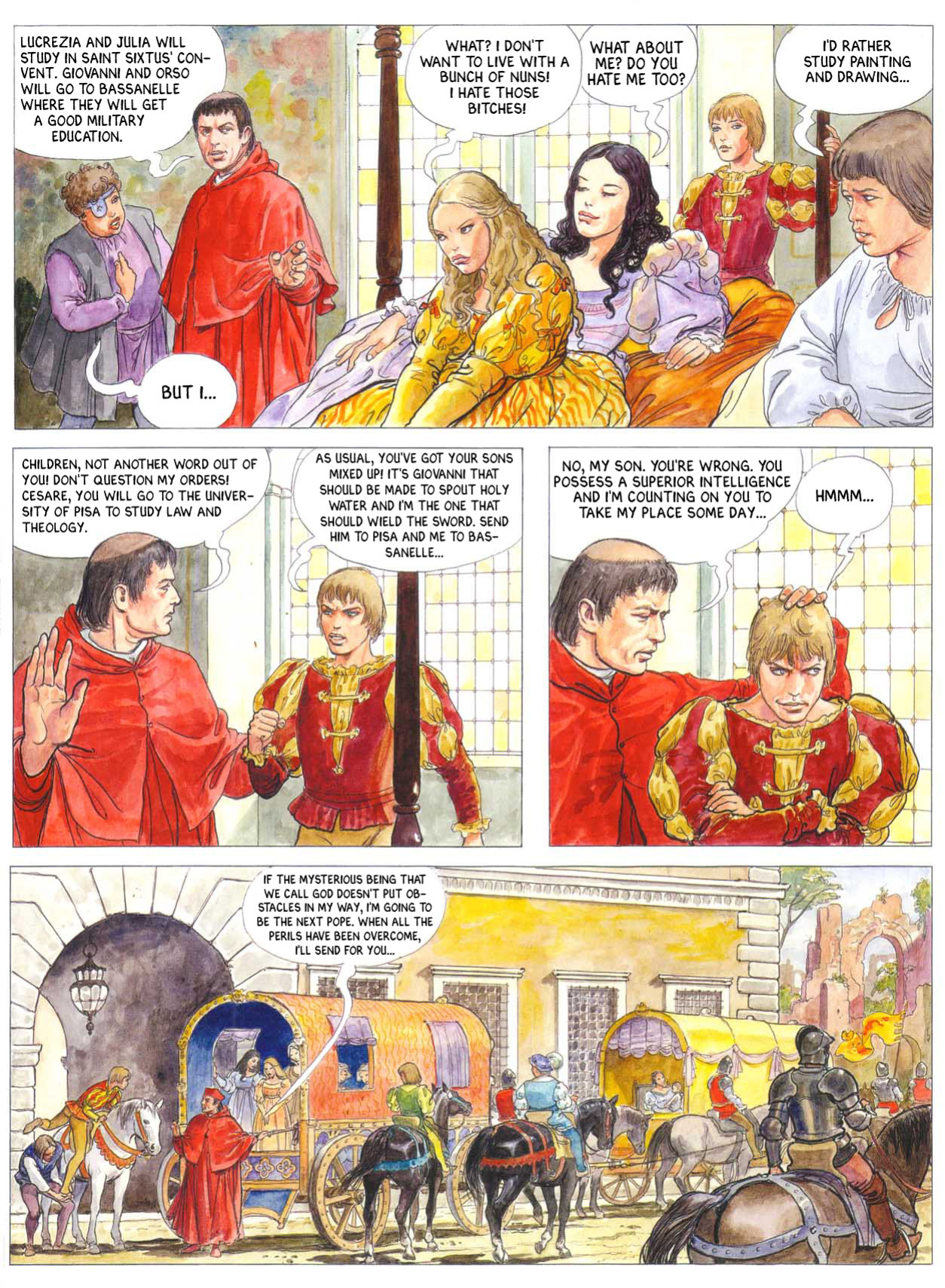 [Alejandro Jodorowsky & Milo Manara] Borgia - Blood for the Pope