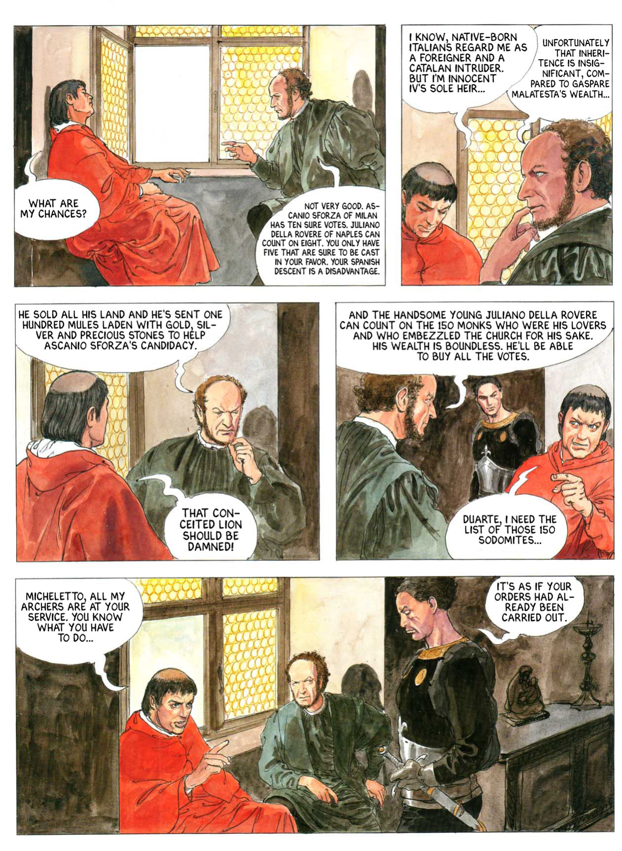 [Alejandro Jodorowsky & Milo Manara] Borgia - Blood for the Pope