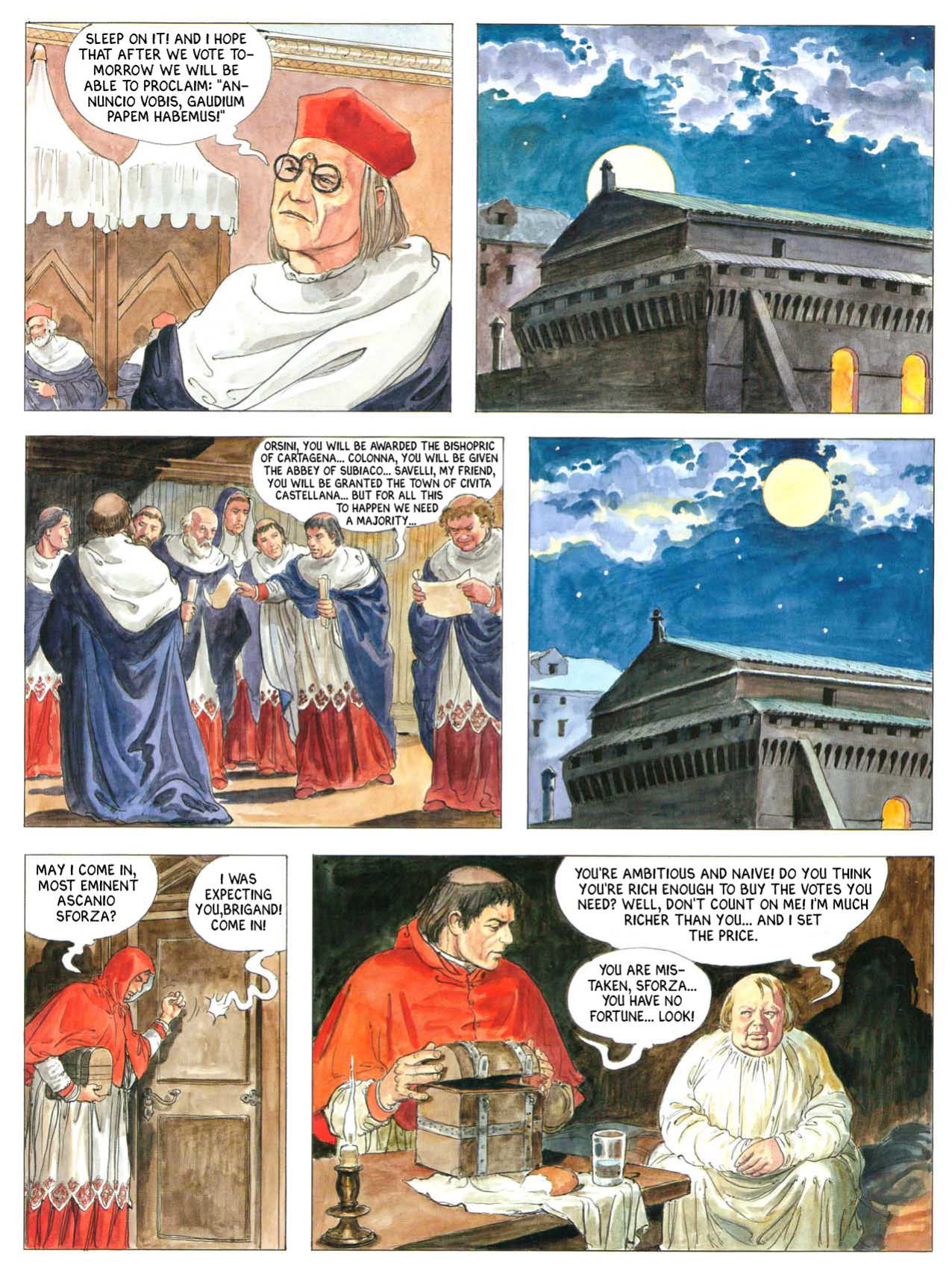 [Alejandro Jodorowsky & Milo Manara] Borgia - Blood for the Pope