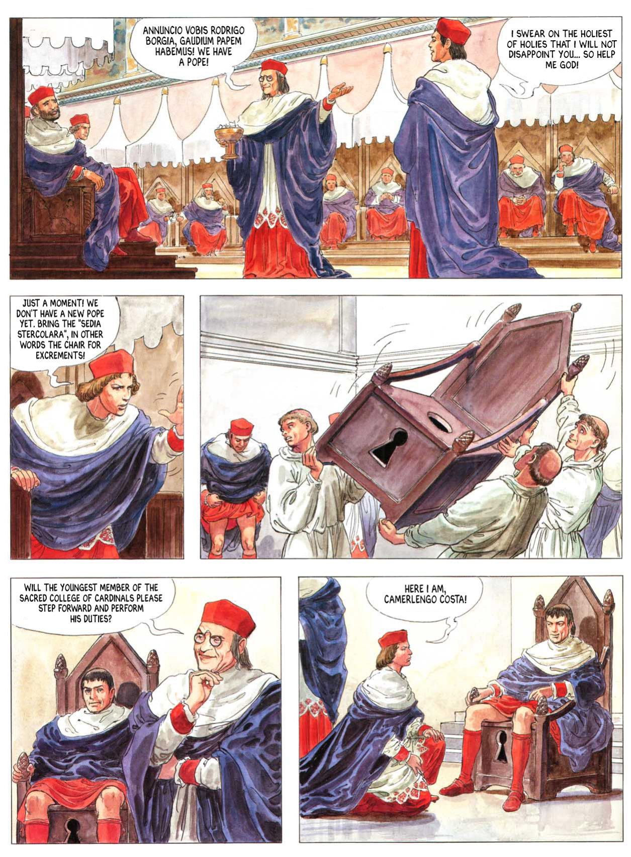 [Alejandro Jodorowsky & Milo Manara] Borgia - Blood for the Pope