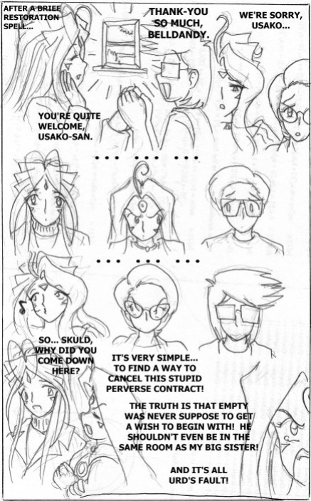 [Empty] Poke a Woman: Wish for Sex (Ah! My Goddess)