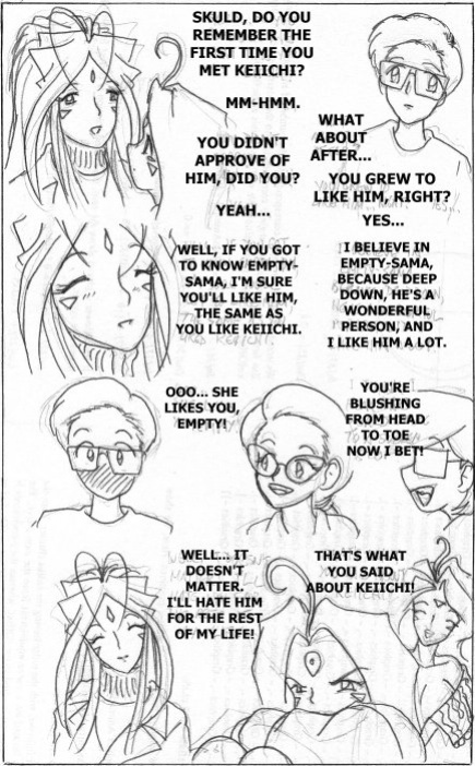 [Empty] Poke a Woman: Wish for Sex (Ah! My Goddess)