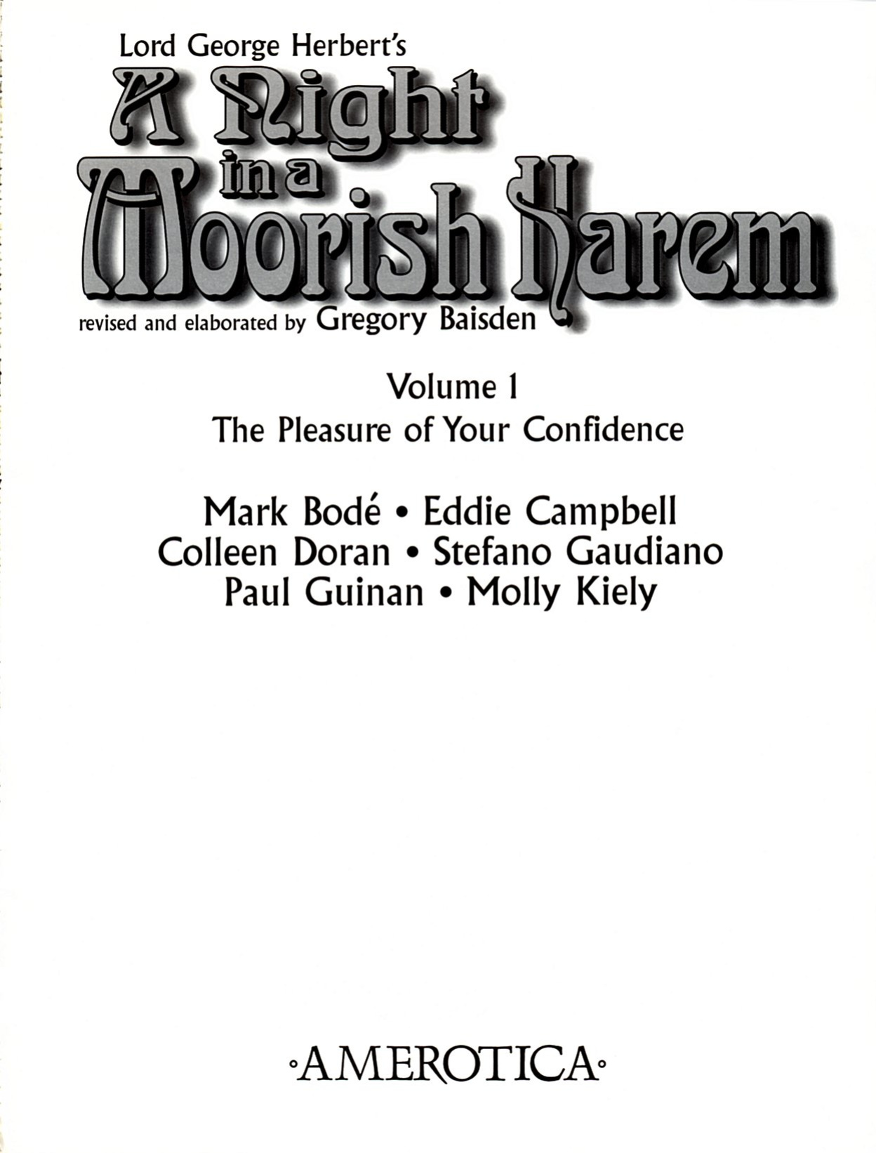 A night in a moorish harem 1
