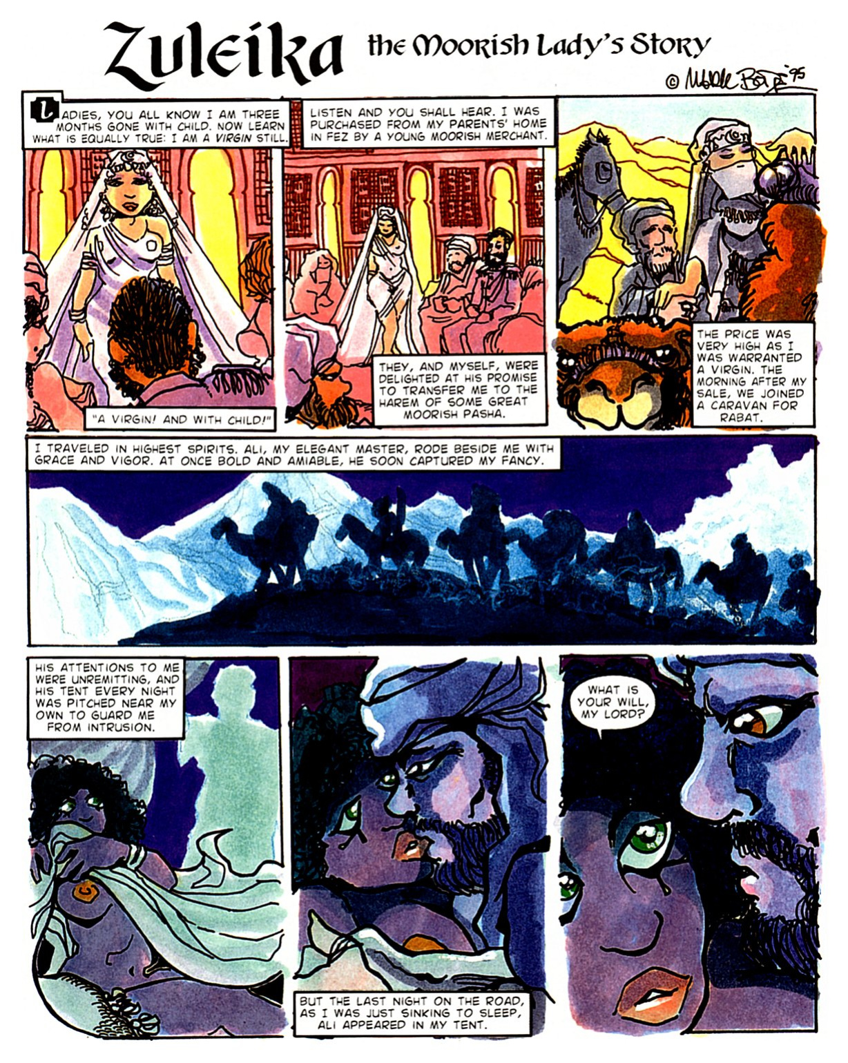 A night in a moorish harem 1