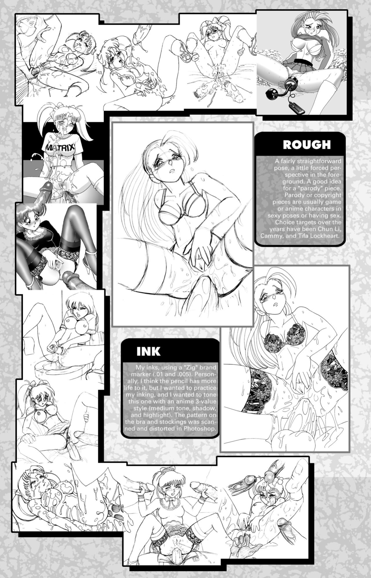 [Kami Tora] How To Draw Hentai - Volume #1