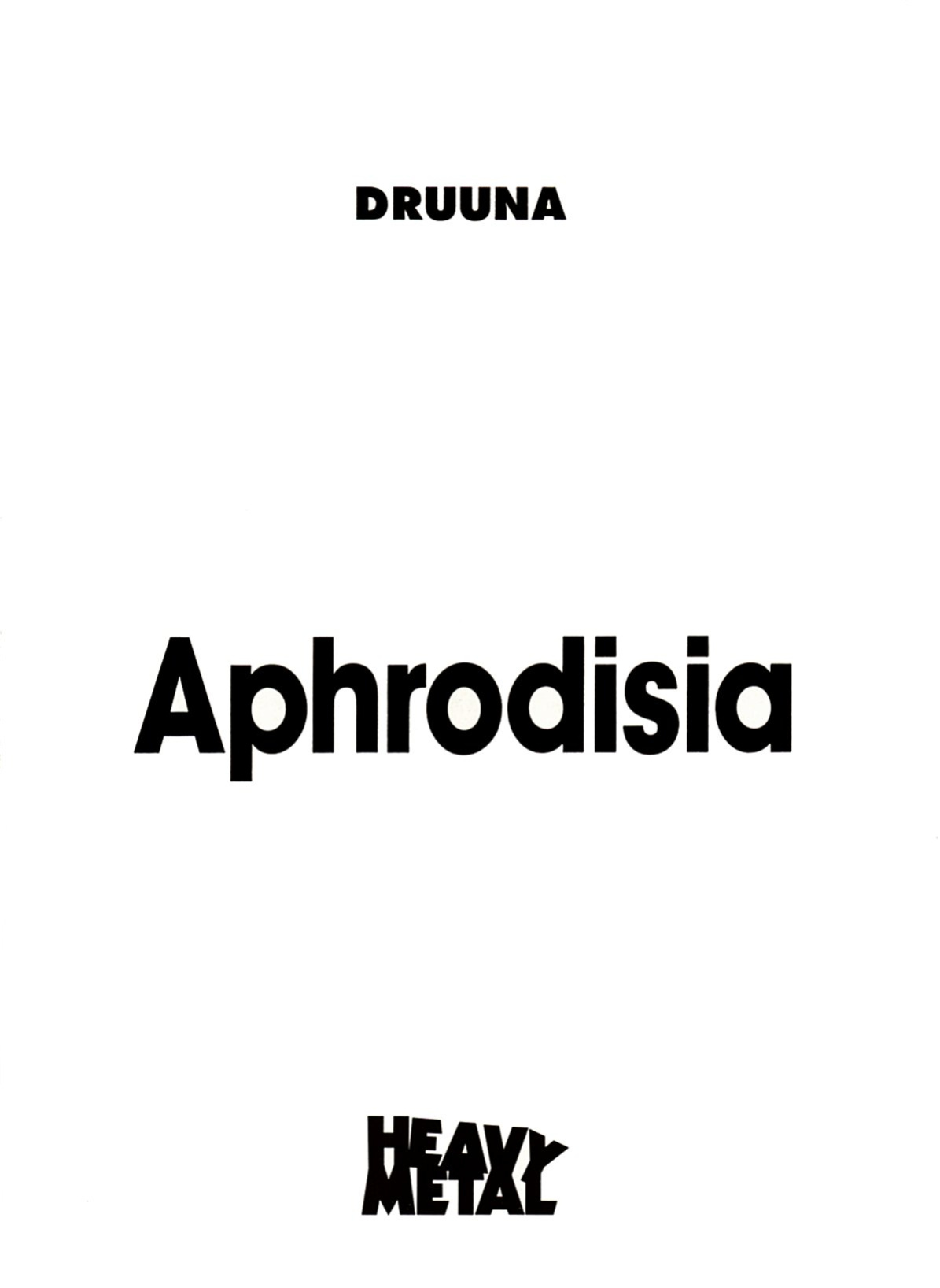 Serpieri, Paolo Eleuteri - Druuna 6 - Aphrodisia (1997)