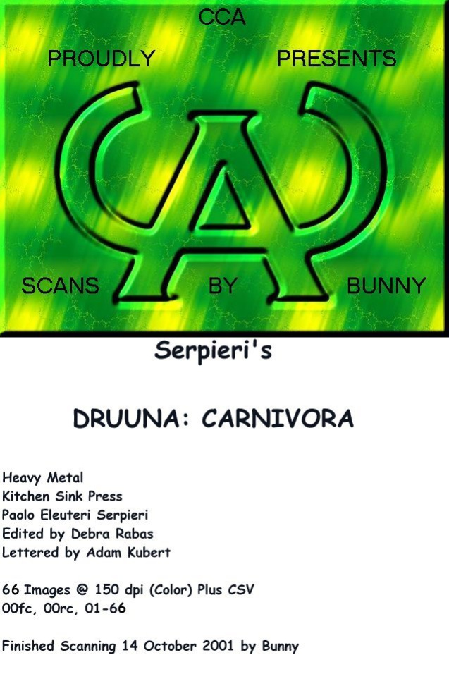 [Paolo Serpieri] Druuna 4 - Carnivora