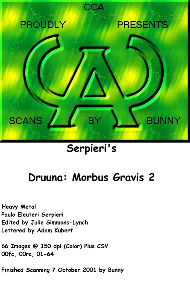 [Paolo Serpieri] Druuna 2 - Morbus Gravis 2