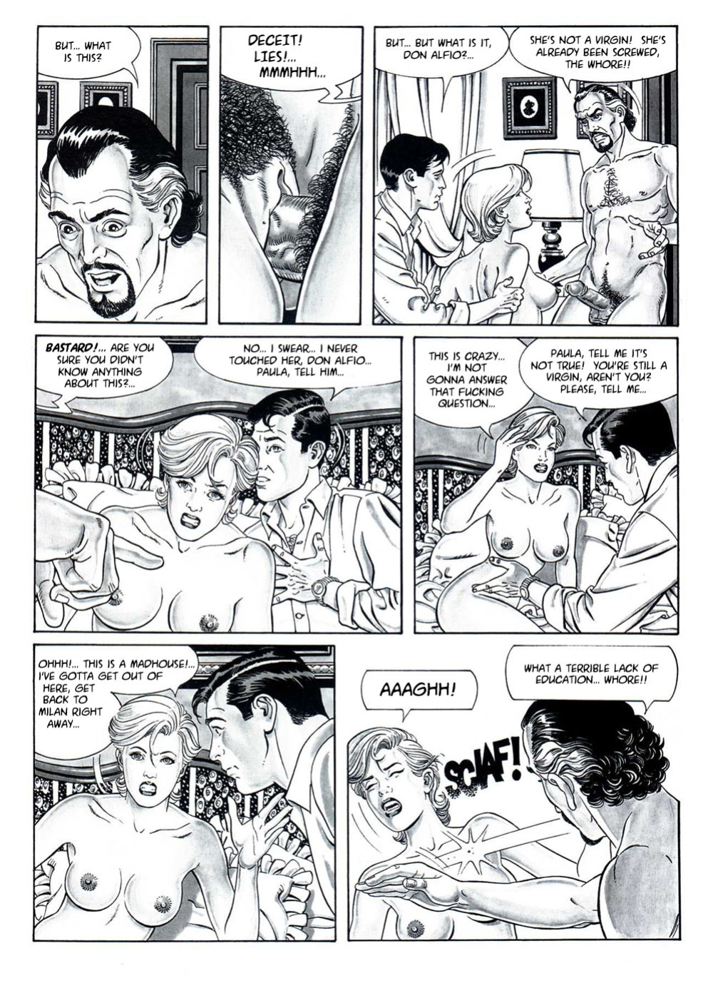 [Morale Stramaglia] Training and Punishment: Honeymoon In Sicily {Donnie B.}