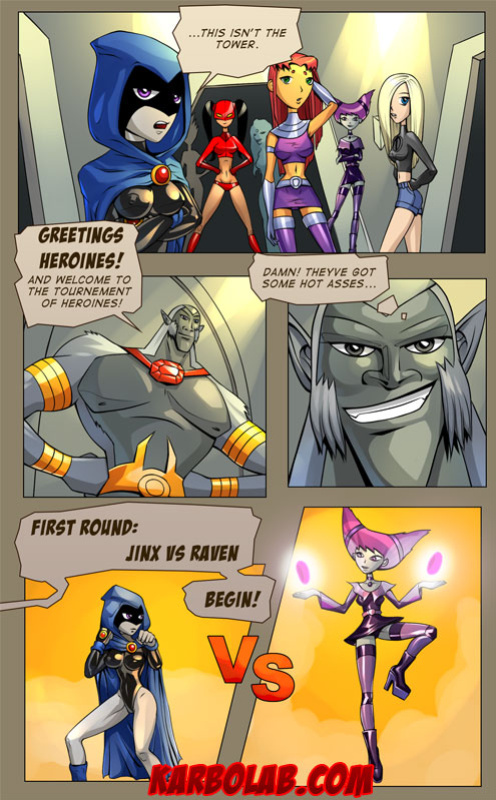 [Karbo] Raven vs Jinx (Teen Titans) [Incomplete]