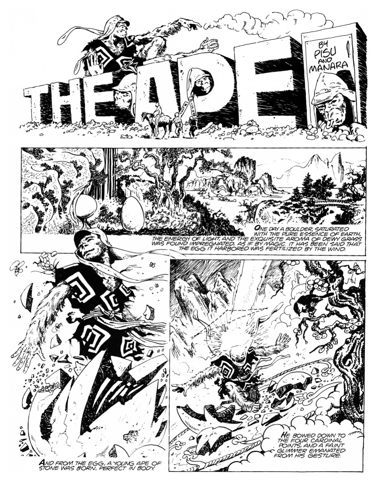 [Milo Manara] The Ape {Heavy Metal}