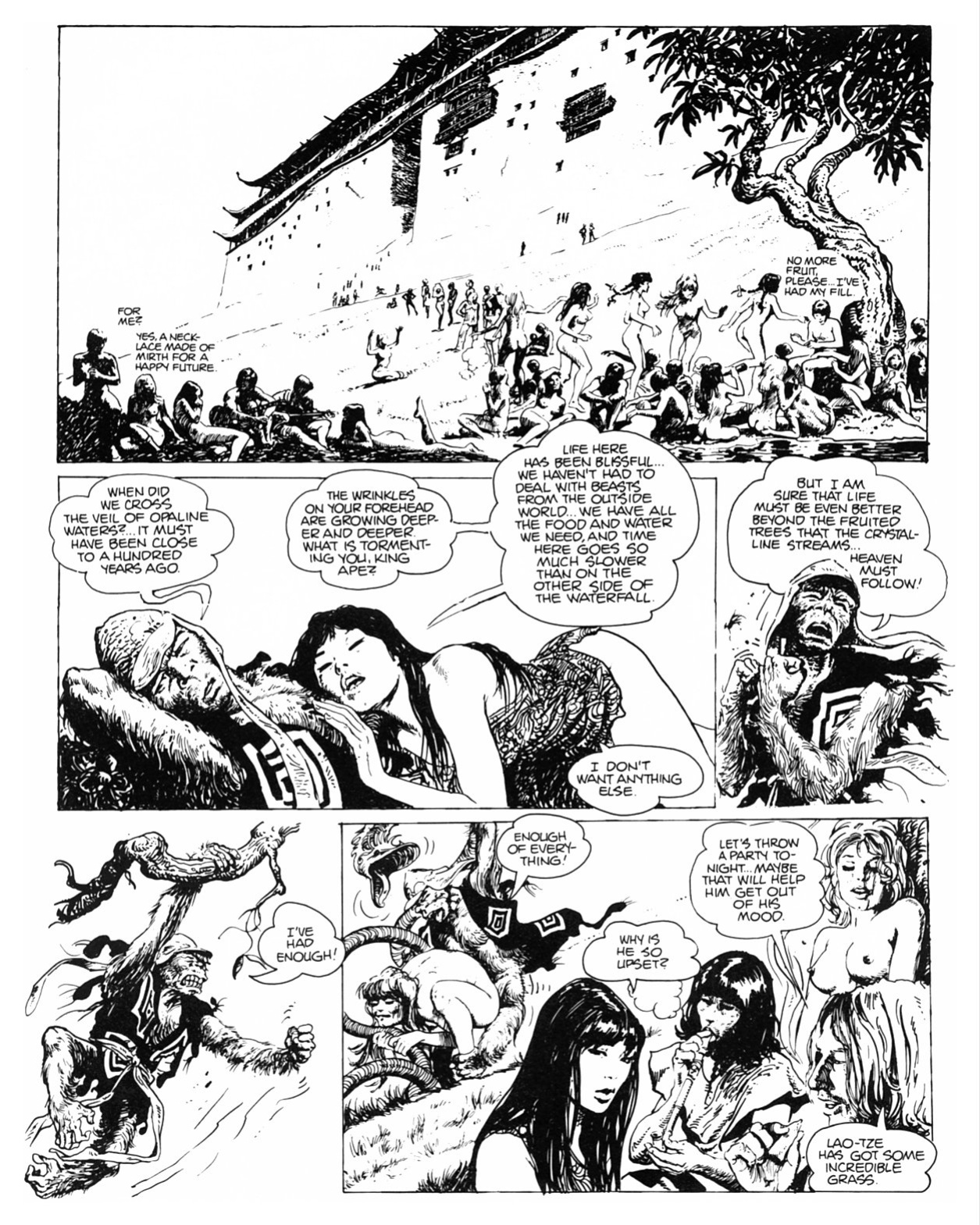 [Milo Manara] The Ape {Heavy Metal}