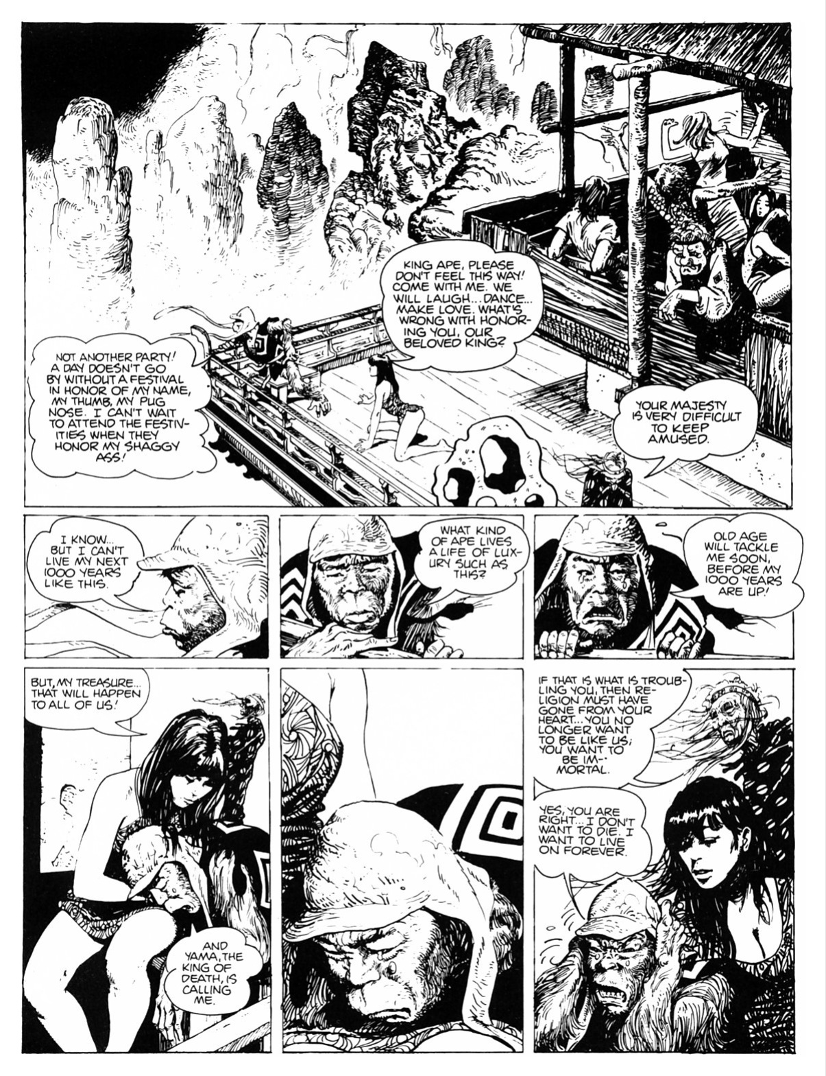 [Milo Manara] The Ape {Heavy Metal}
