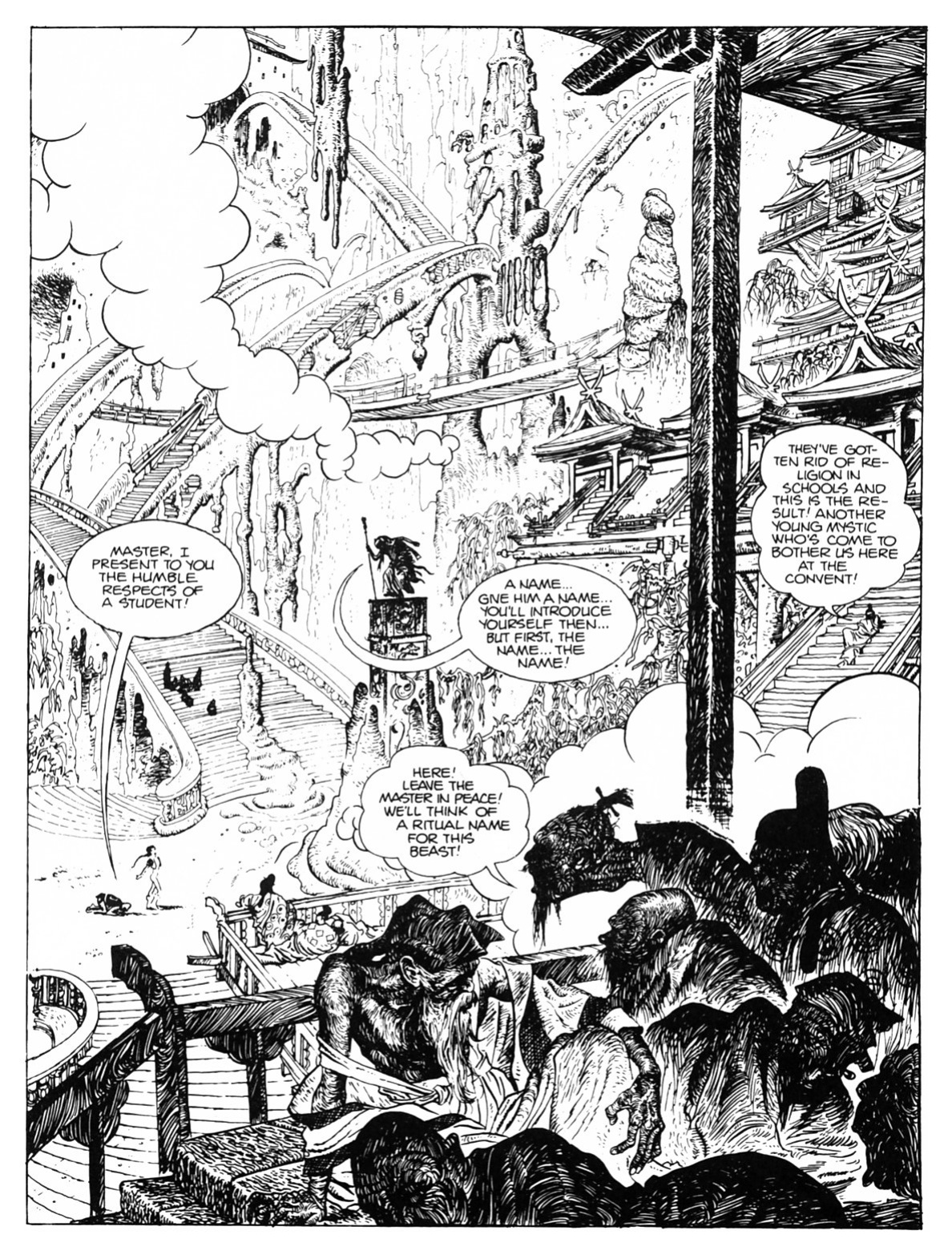 [Milo Manara] The Ape {Heavy Metal}