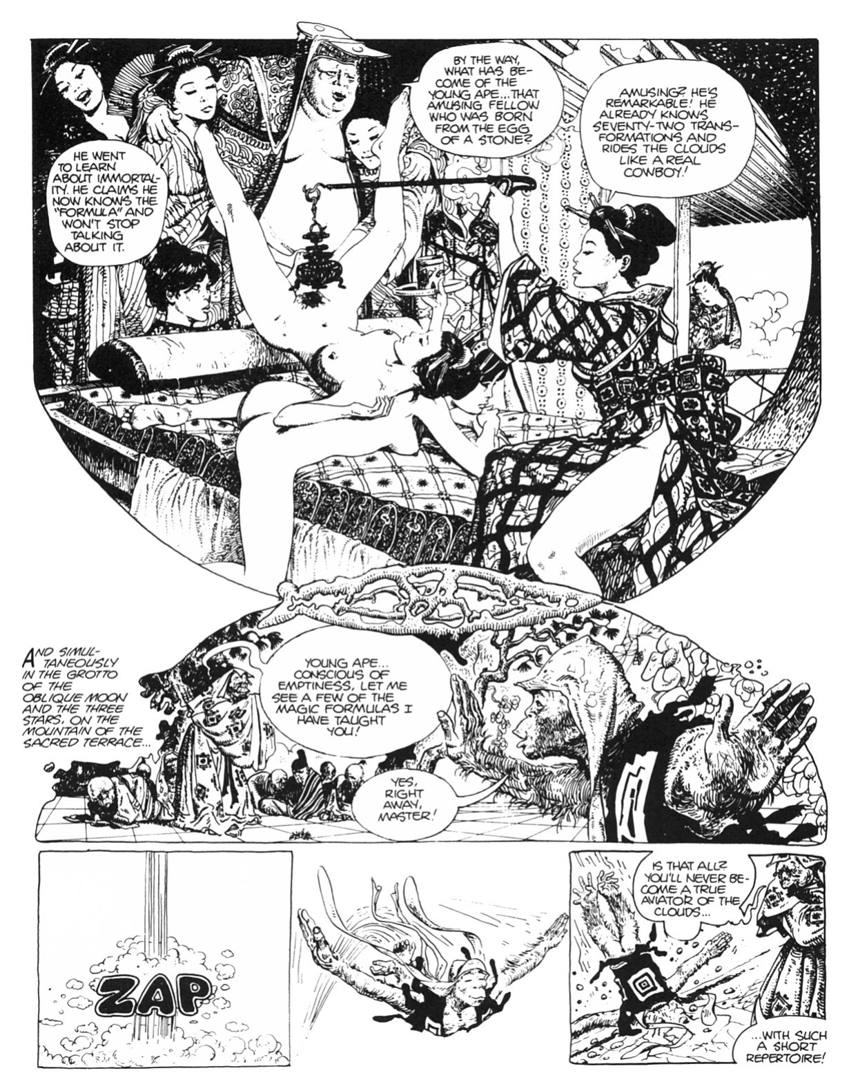 [Milo Manara] The Ape {Heavy Metal}