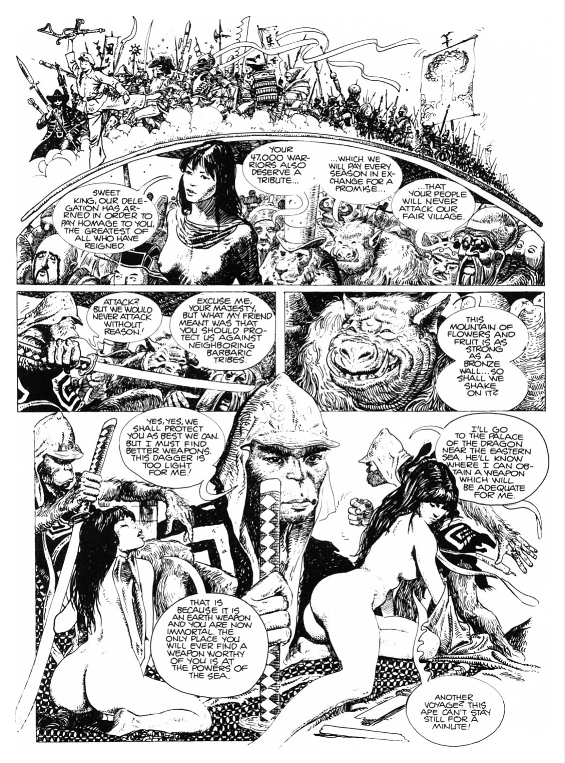 [Milo Manara] The Ape {Heavy Metal}