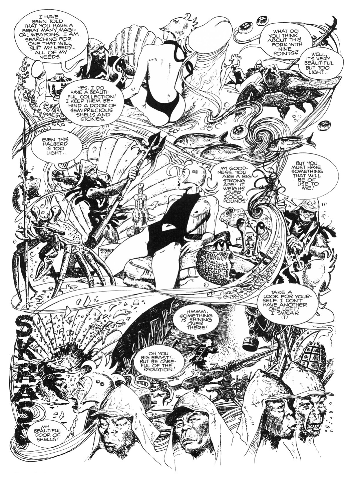 [Milo Manara] The Ape {Heavy Metal}