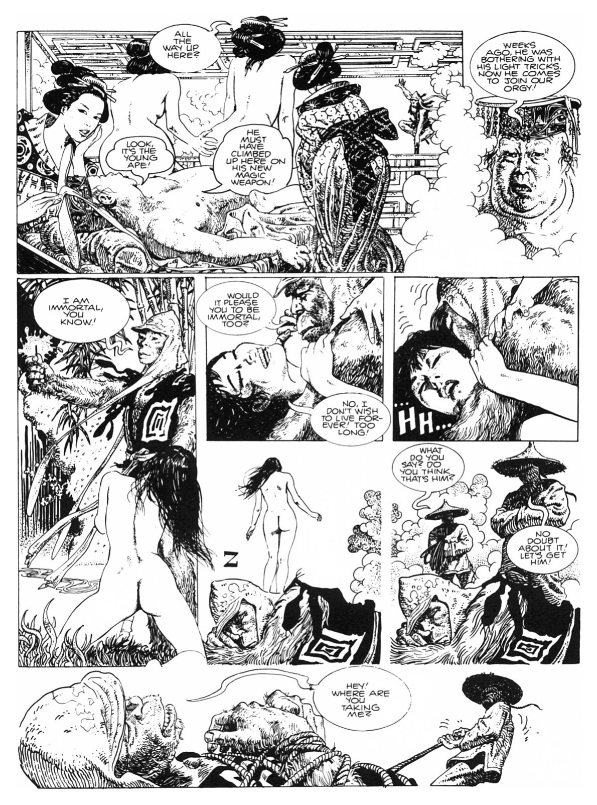 [Milo Manara] The Ape {Heavy Metal}