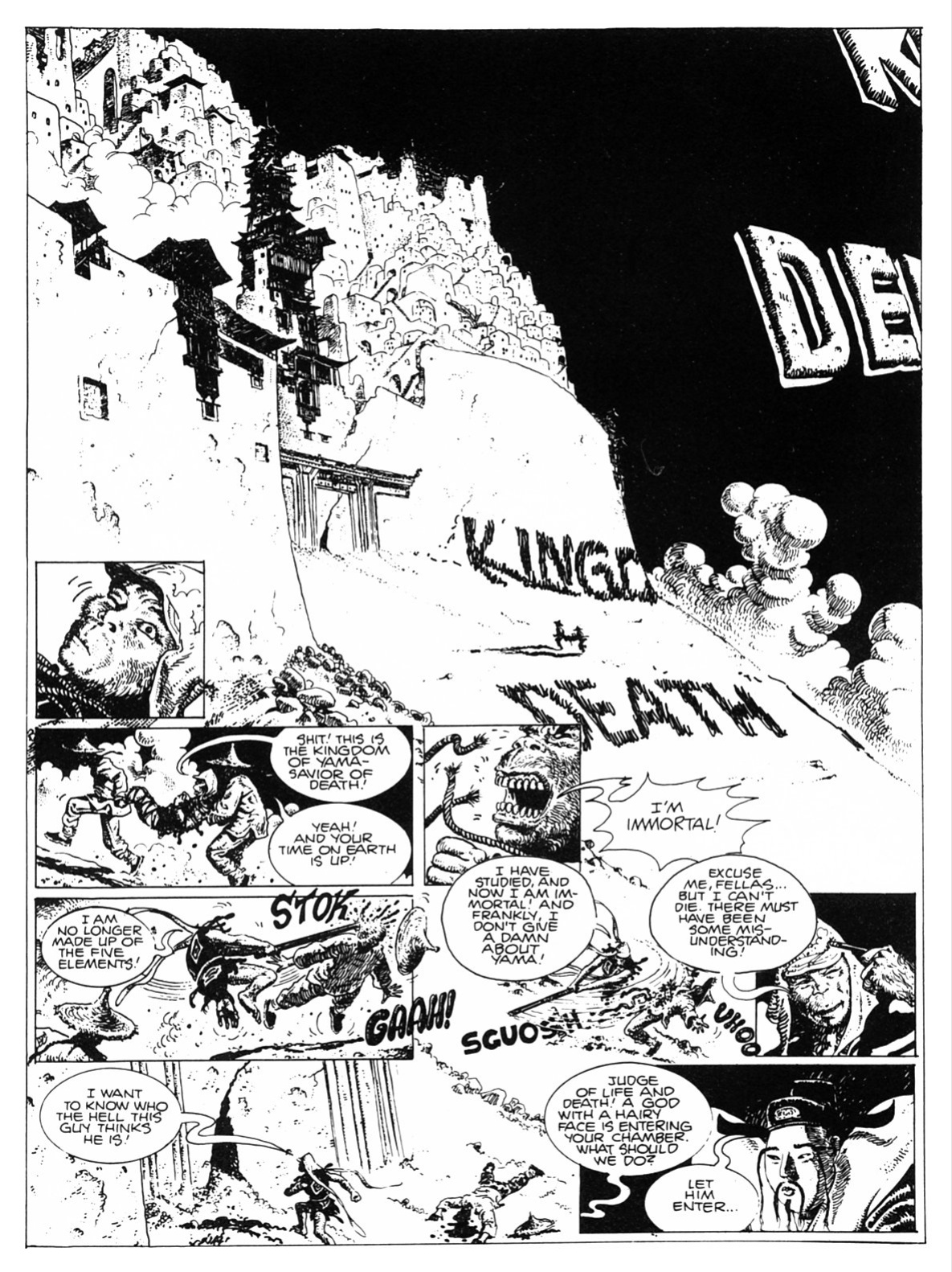 [Milo Manara] The Ape {Heavy Metal}
