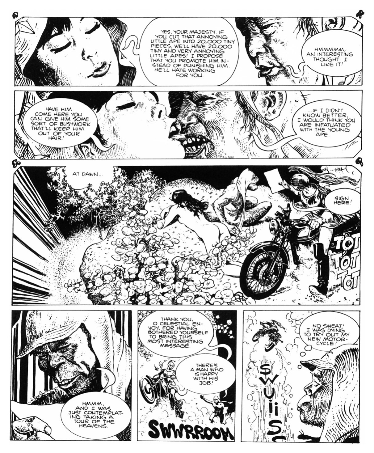 [Milo Manara] The Ape {Heavy Metal}