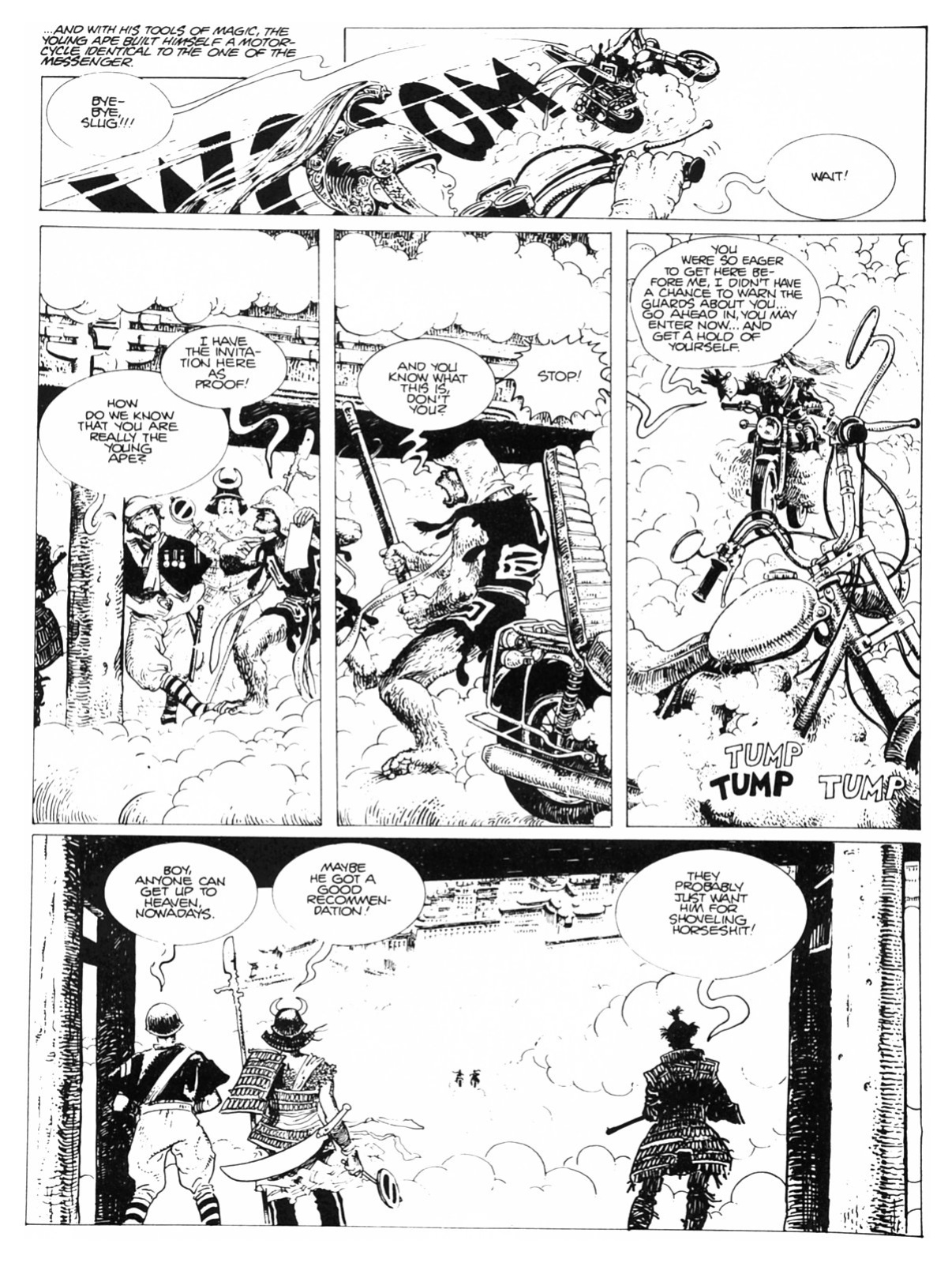 [Milo Manara] The Ape {Heavy Metal}