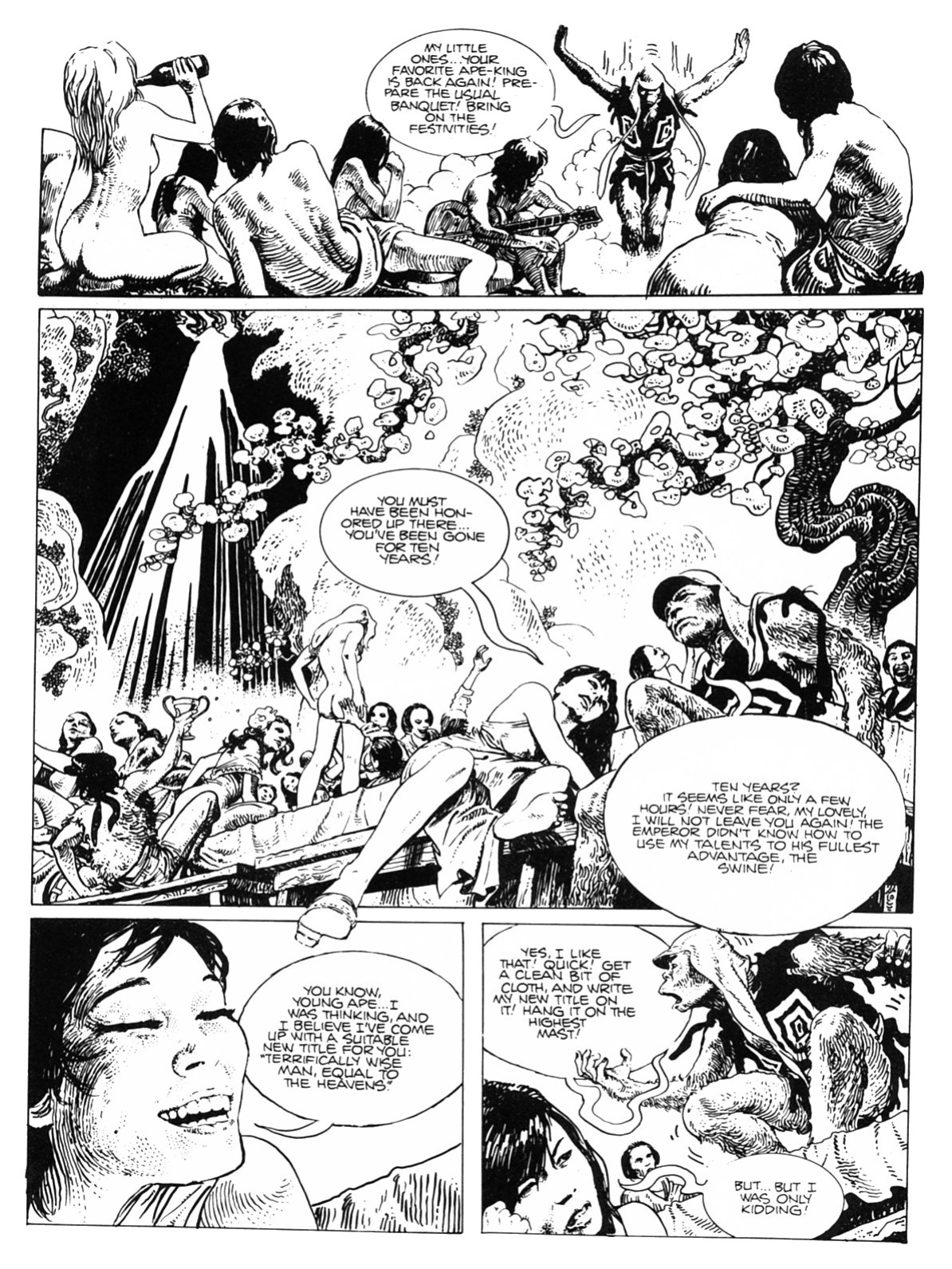 [Milo Manara] The Ape {Heavy Metal}