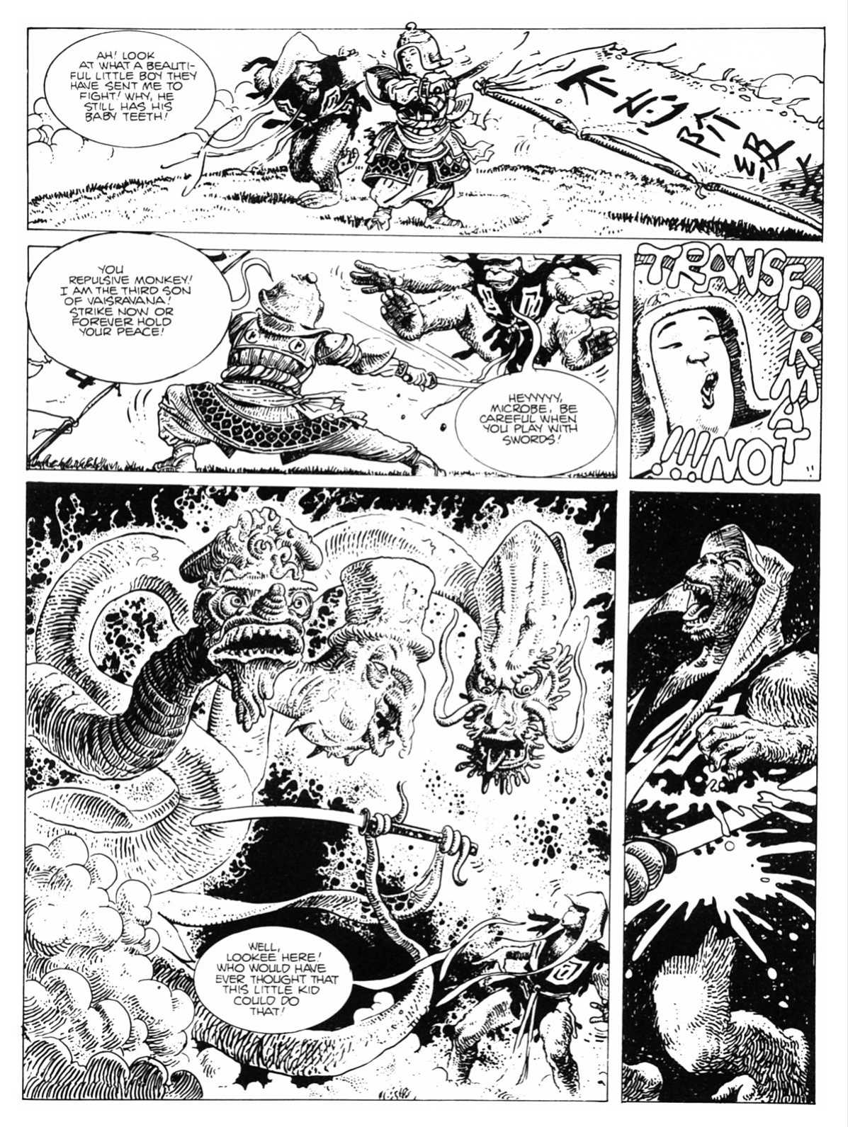[Milo Manara] The Ape {Heavy Metal}