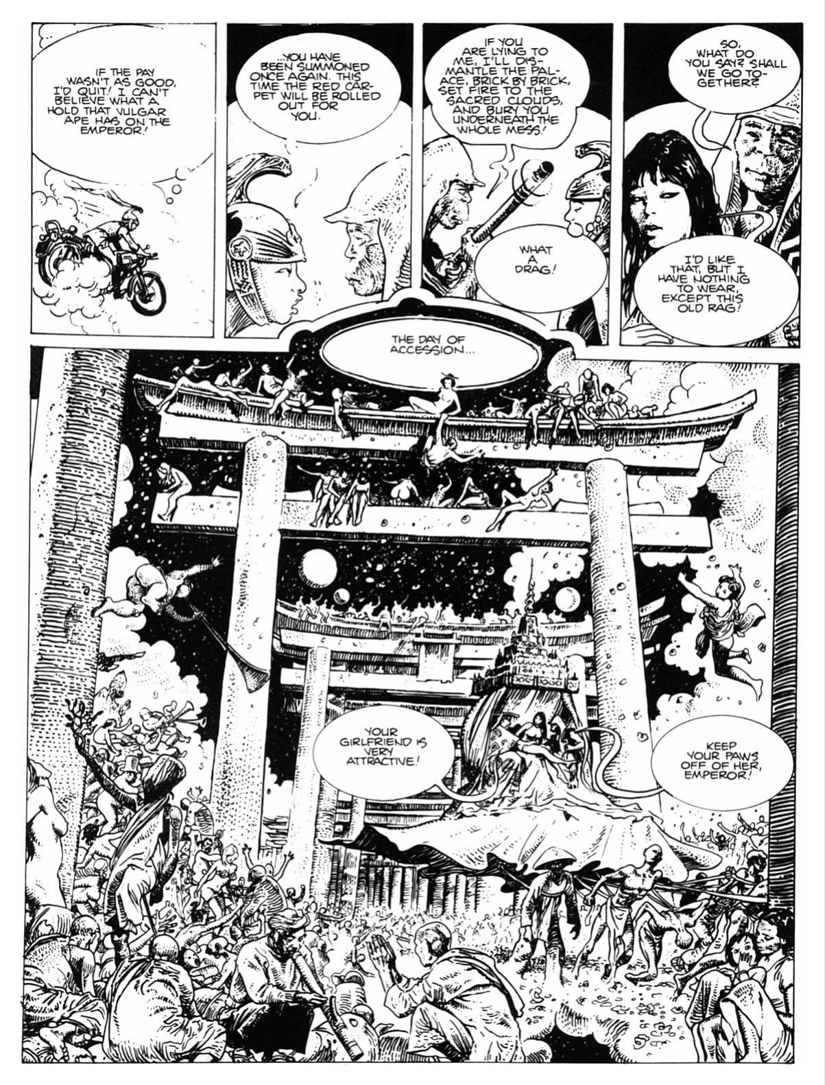 [Milo Manara] The Ape {Heavy Metal}