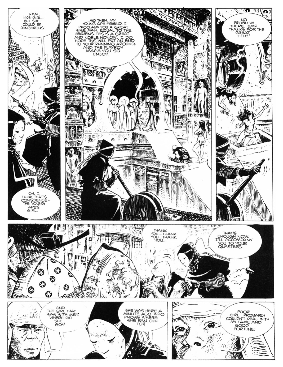 [Milo Manara] The Ape {Heavy Metal}