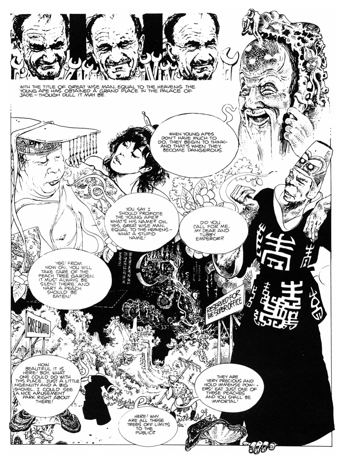 [Milo Manara] The Ape {Heavy Metal}