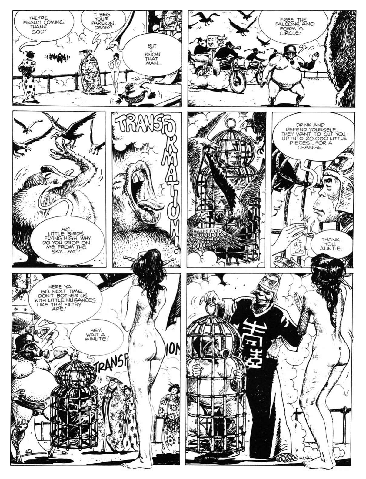 [Milo Manara] The Ape {Heavy Metal}