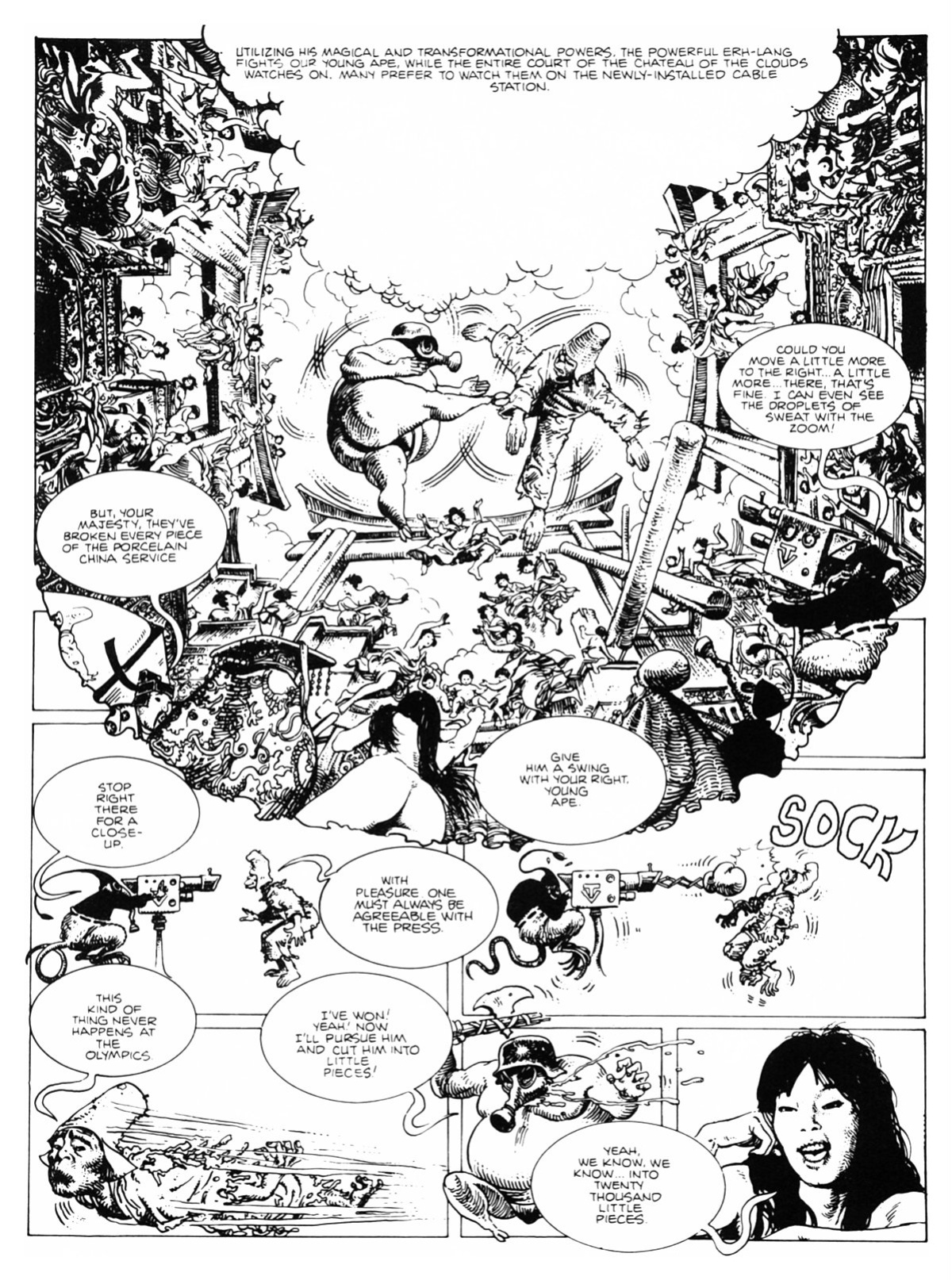 [Milo Manara] The Ape {Heavy Metal}