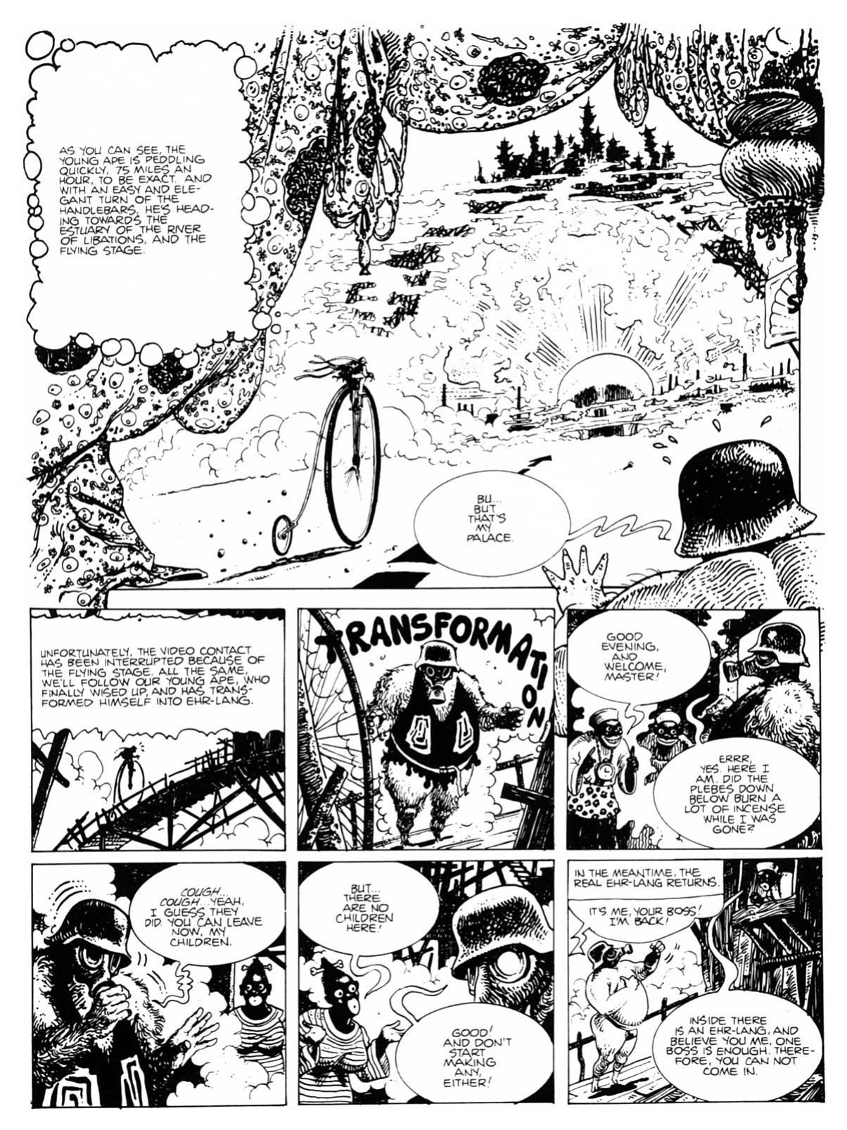 [Milo Manara] The Ape {Heavy Metal}