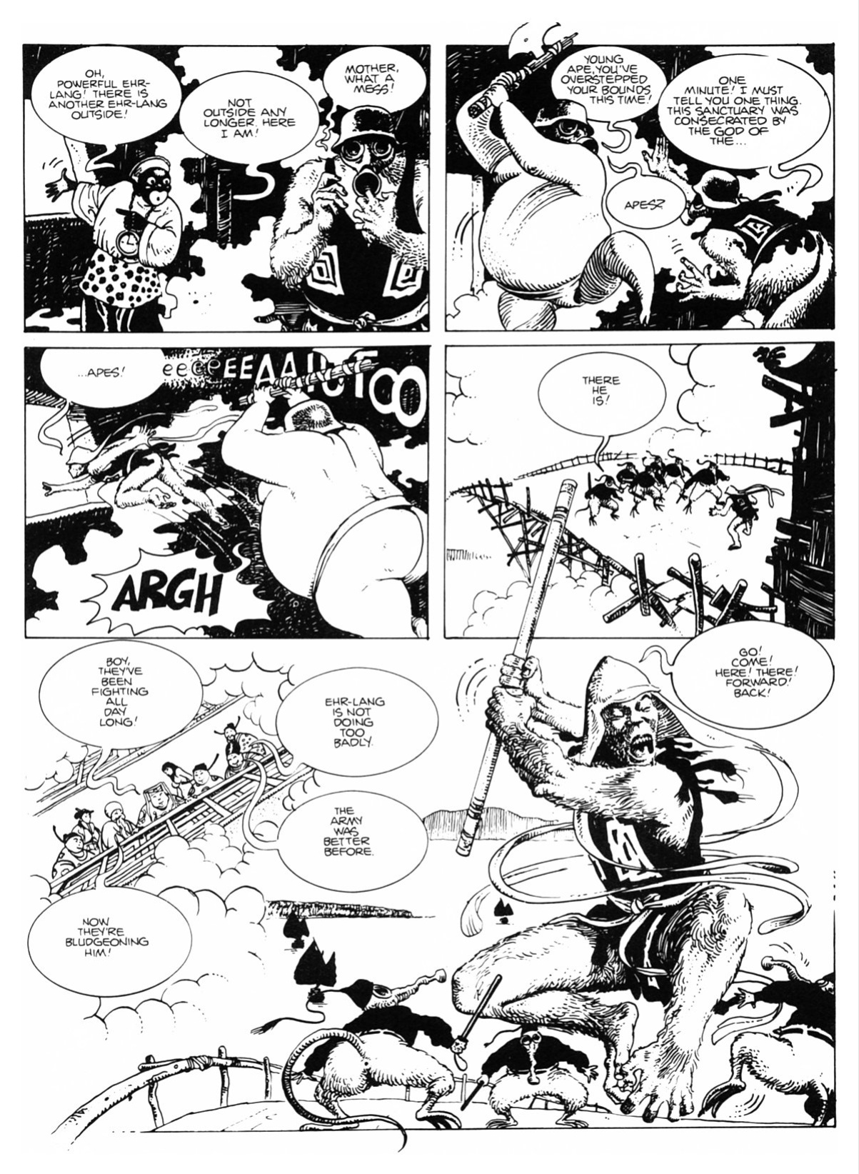 [Milo Manara] The Ape {Heavy Metal}