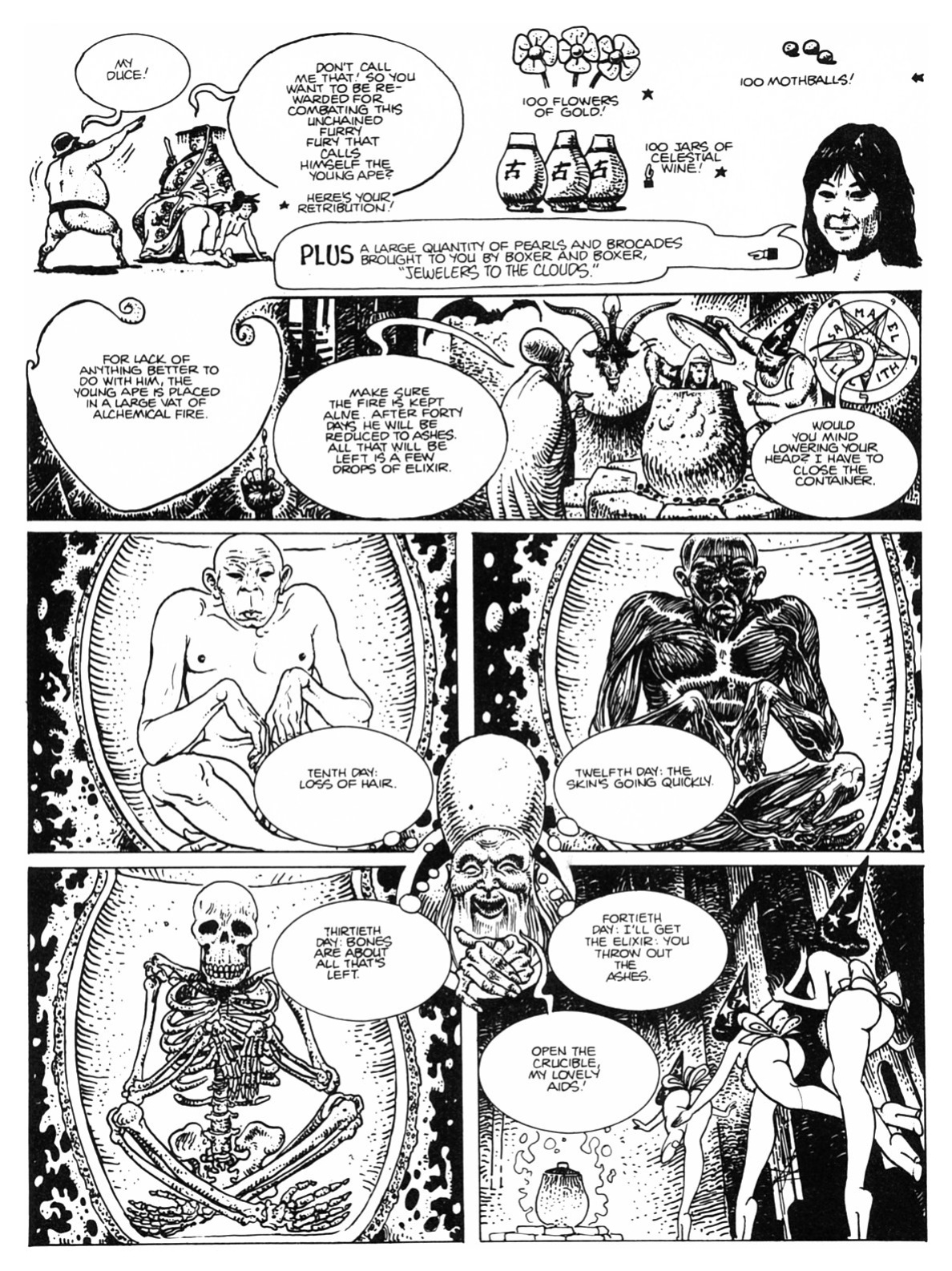 [Milo Manara] The Ape {Heavy Metal}