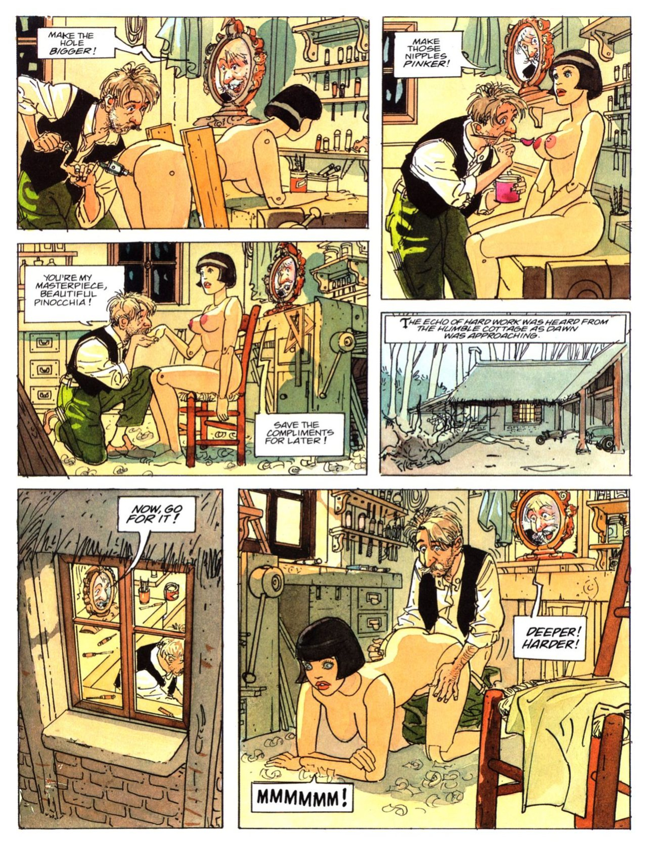[Jean-Pierre Gibrat, Francis Leroi] Pinocchia
