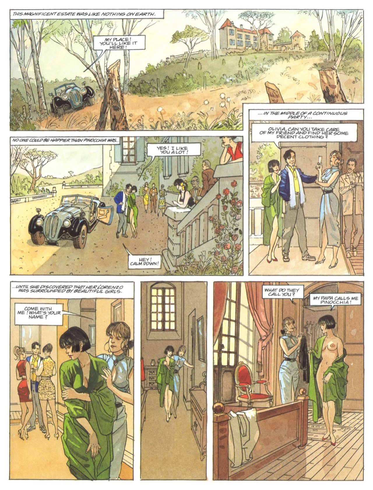[Jean-Pierre Gibrat, Francis Leroi] Pinocchia